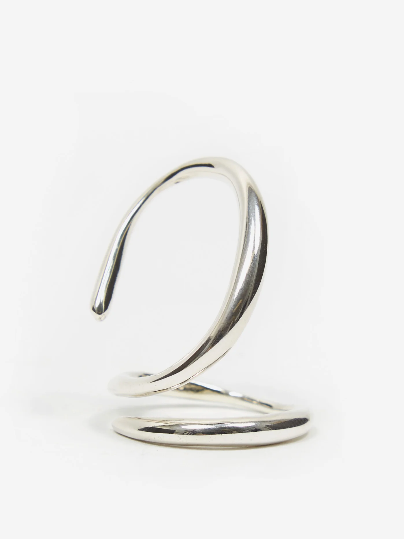 Faris Coil Ring - Silver - Image 2