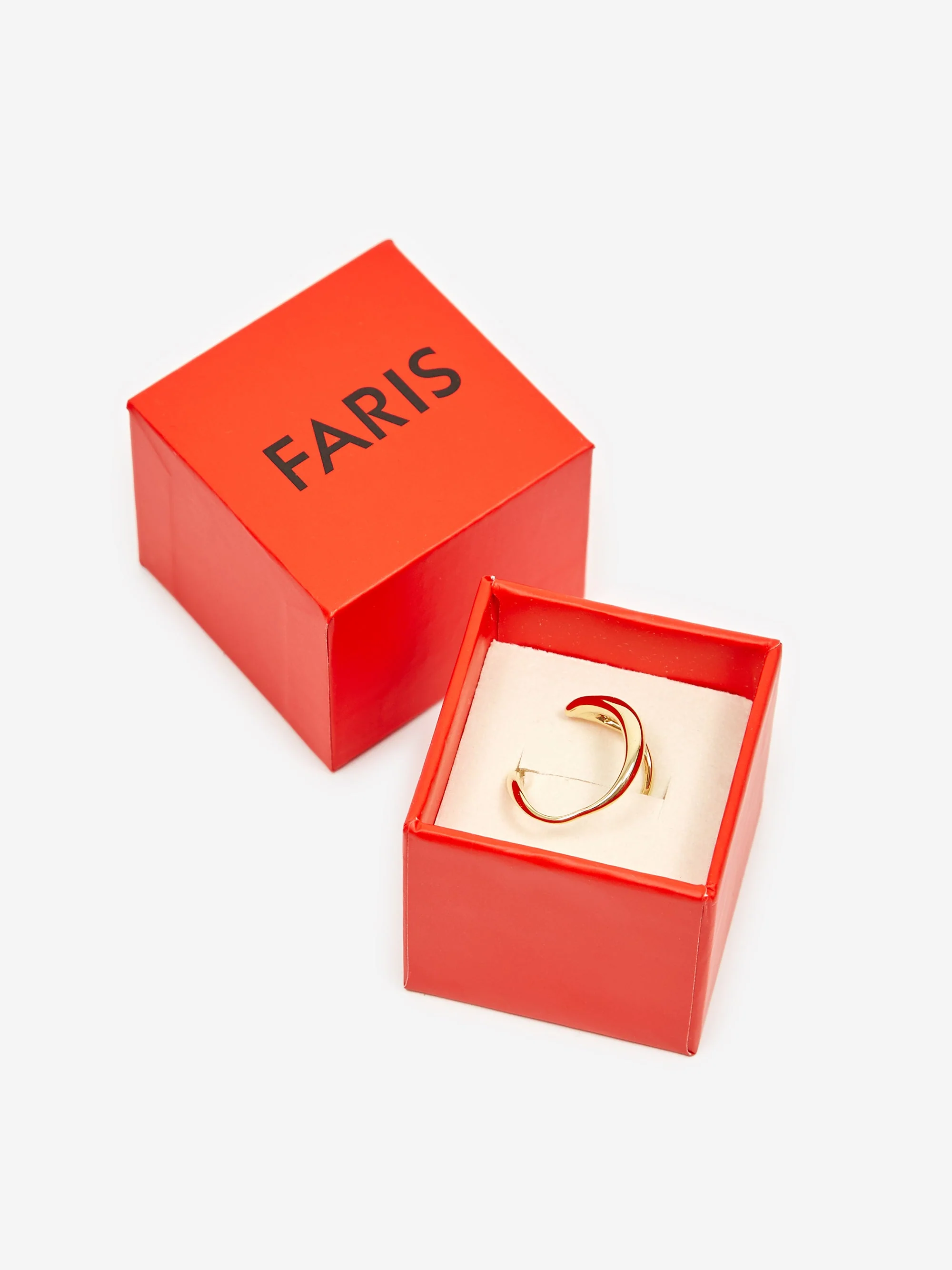 Faris Double Ear Cuff - Bronze - Image 4