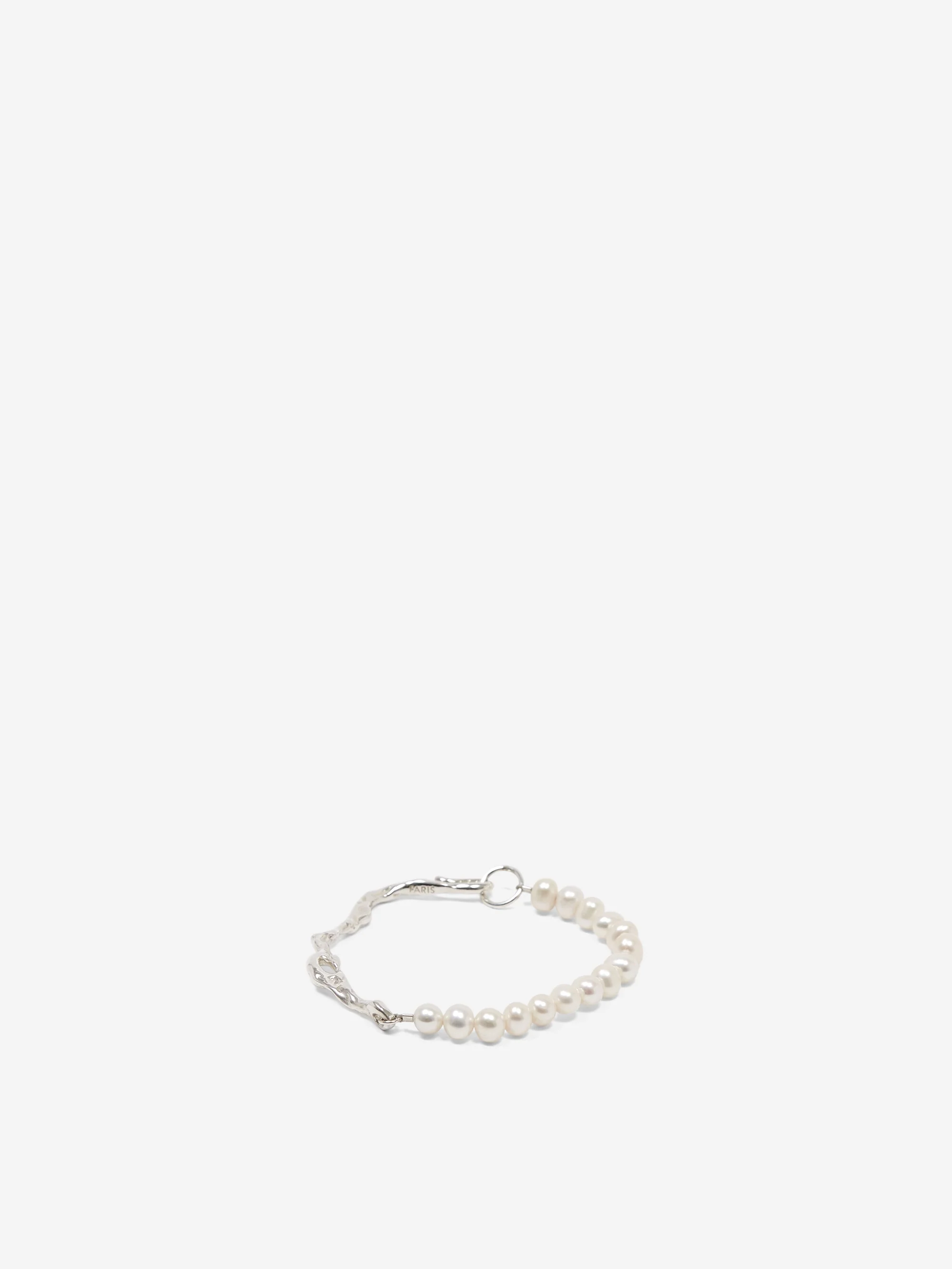 Faris Drip Perla Bracelet - Silver