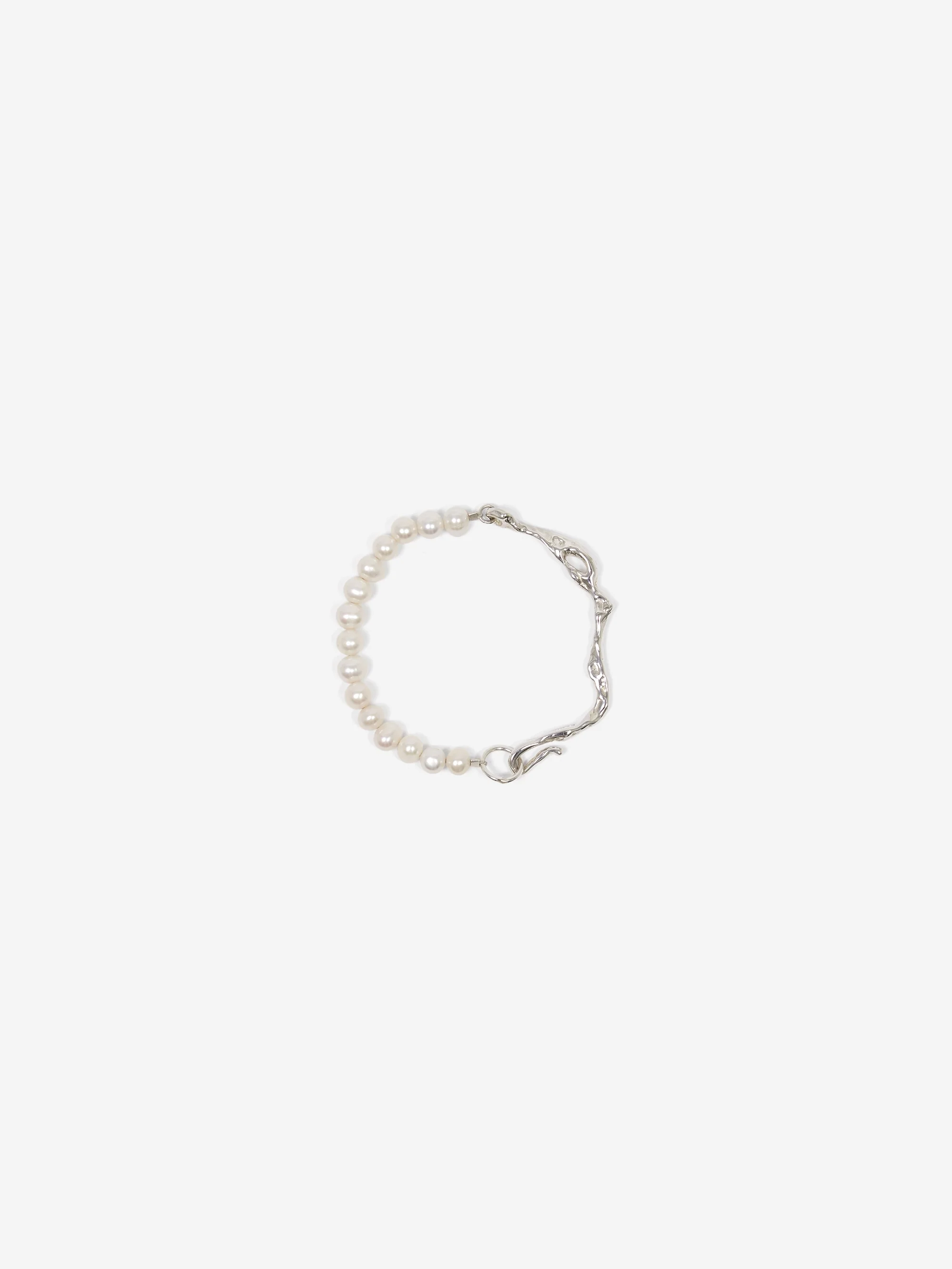 Faris Drip Perla Bracelet - Silver - Image 3