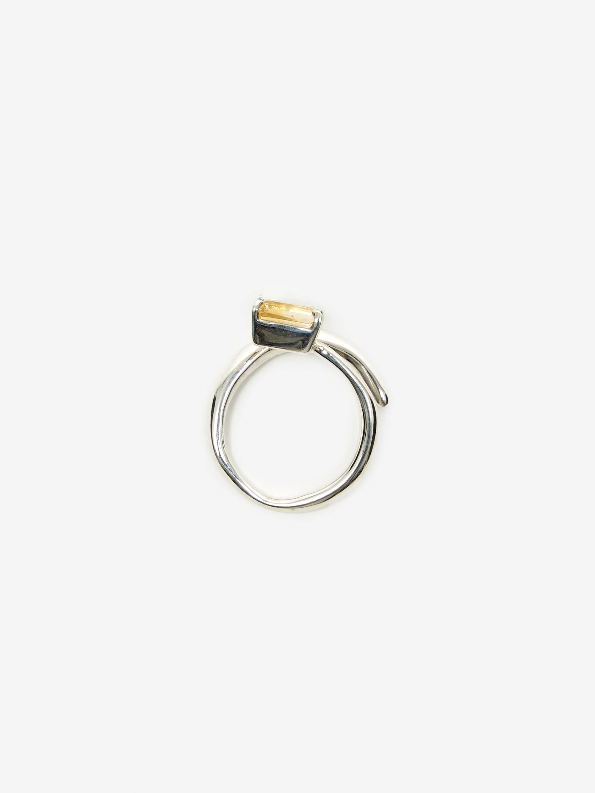 Faris Gem Ring - Silver - Image 4