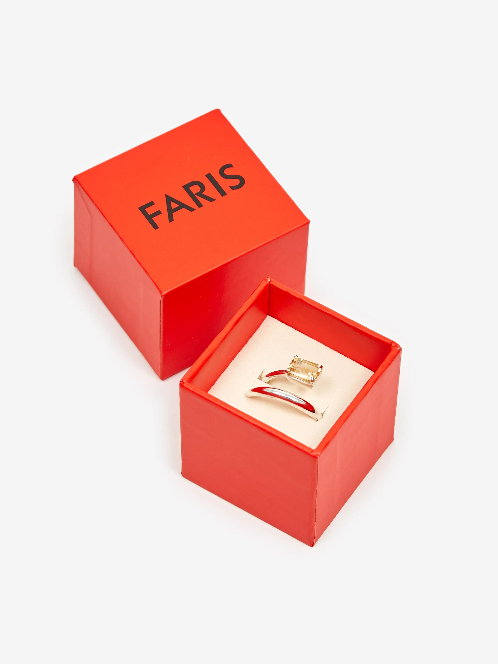 Faris Gem Ring - Silver - Image 5