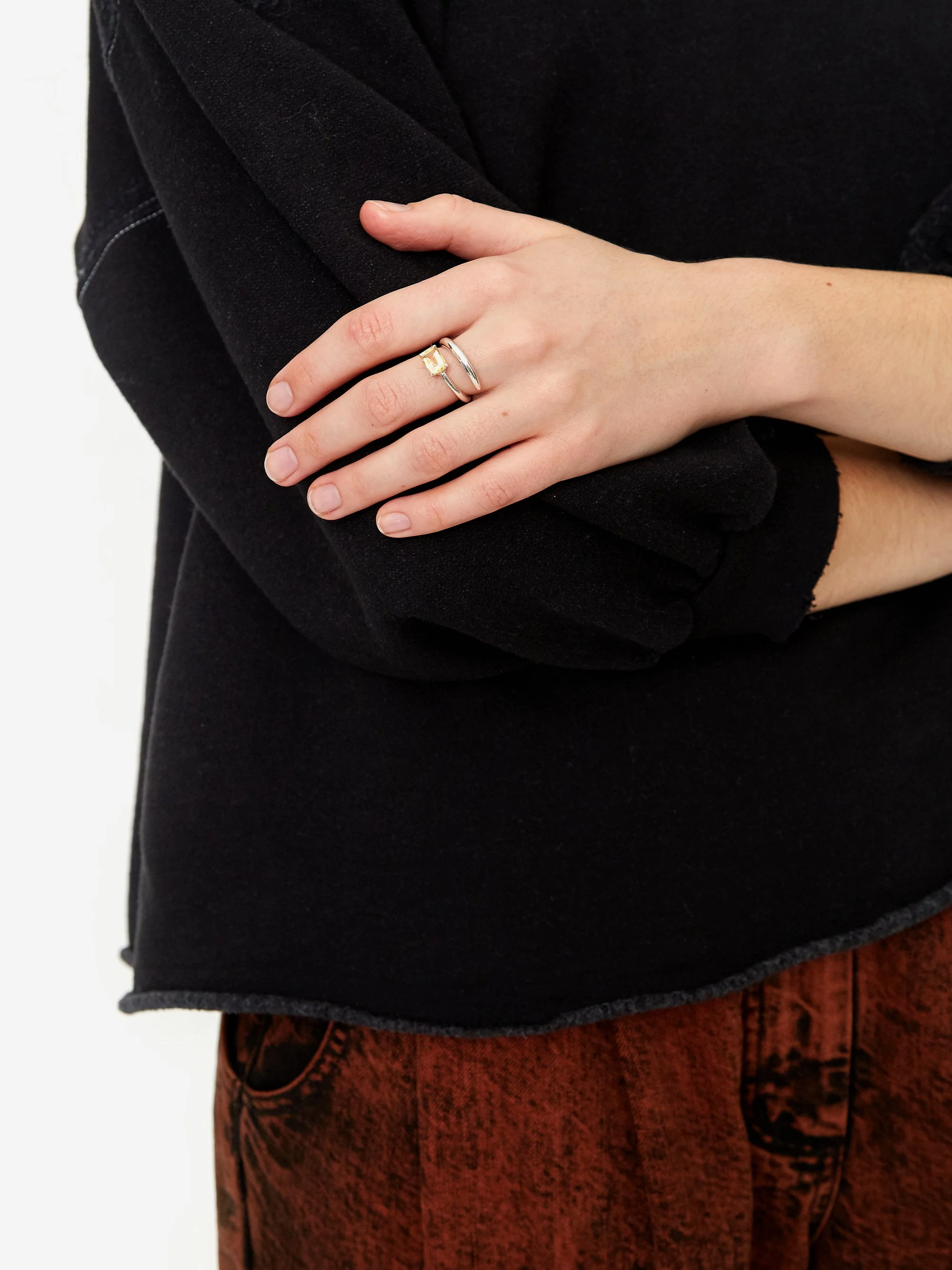 Faris Gem Ring - Silver - Image 7