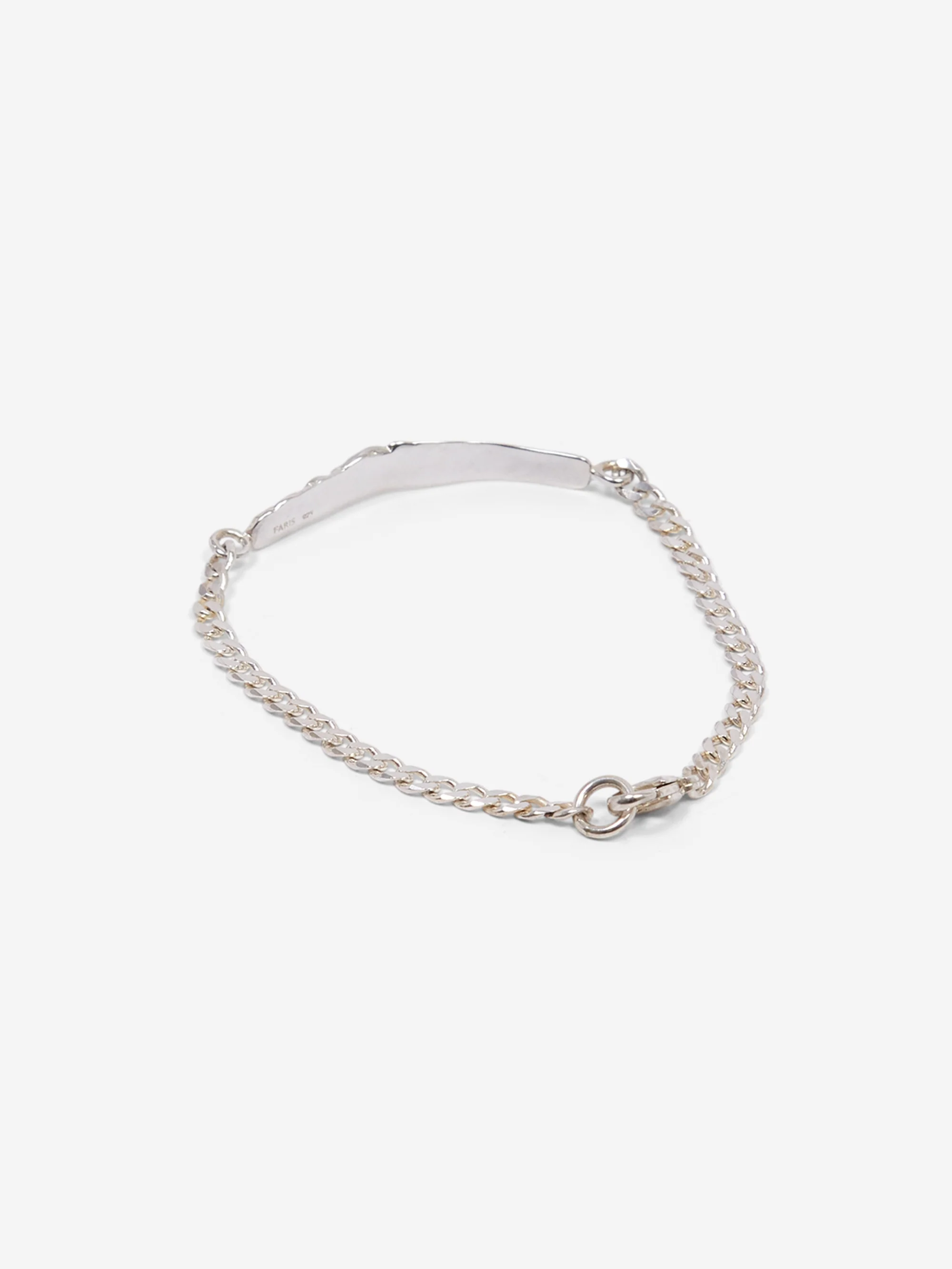 Faris Roca ID Bracelet - Silver - Image 2