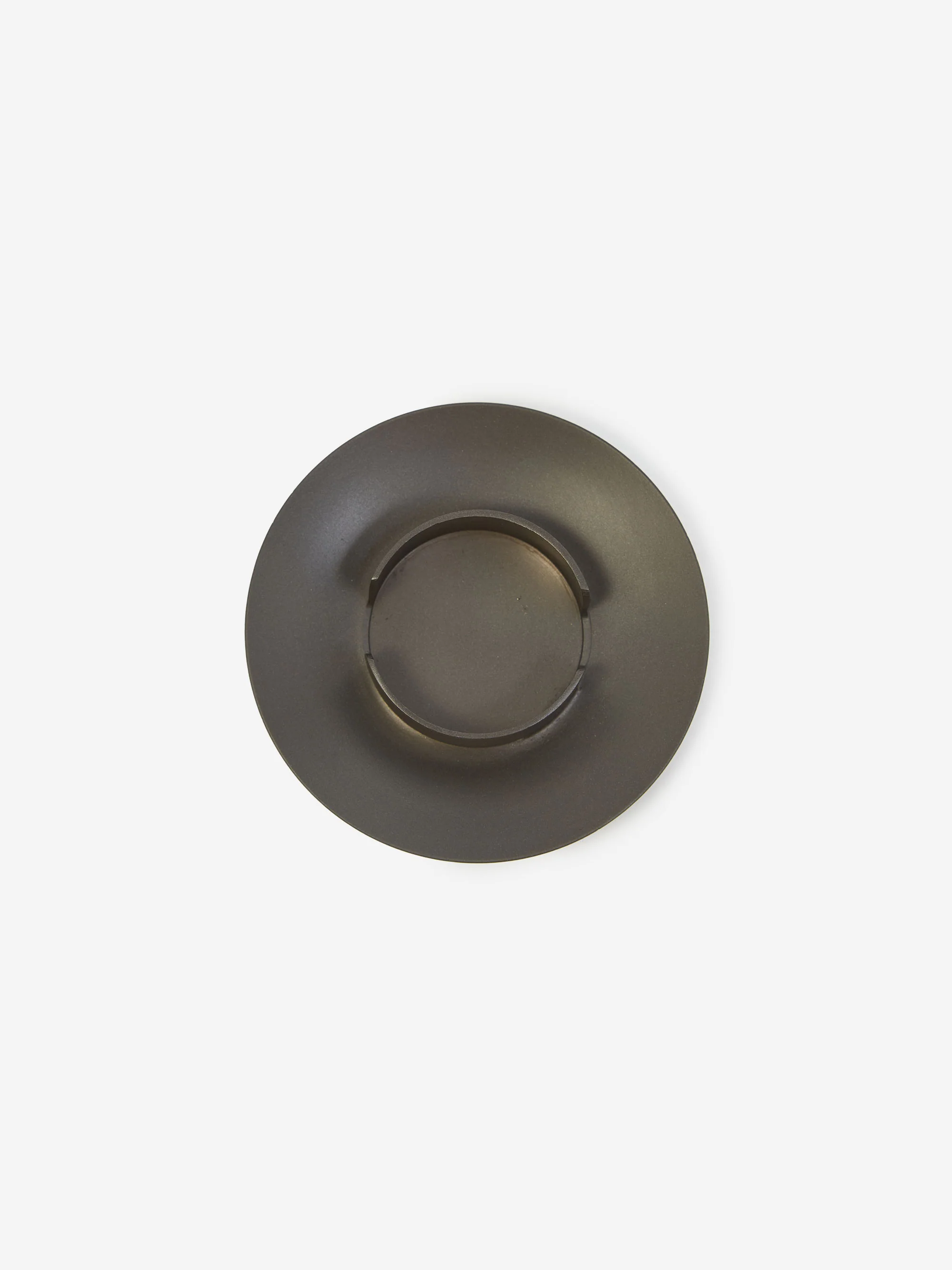 ferm LIVING Block Candle Holder - Black Brass - Image 3