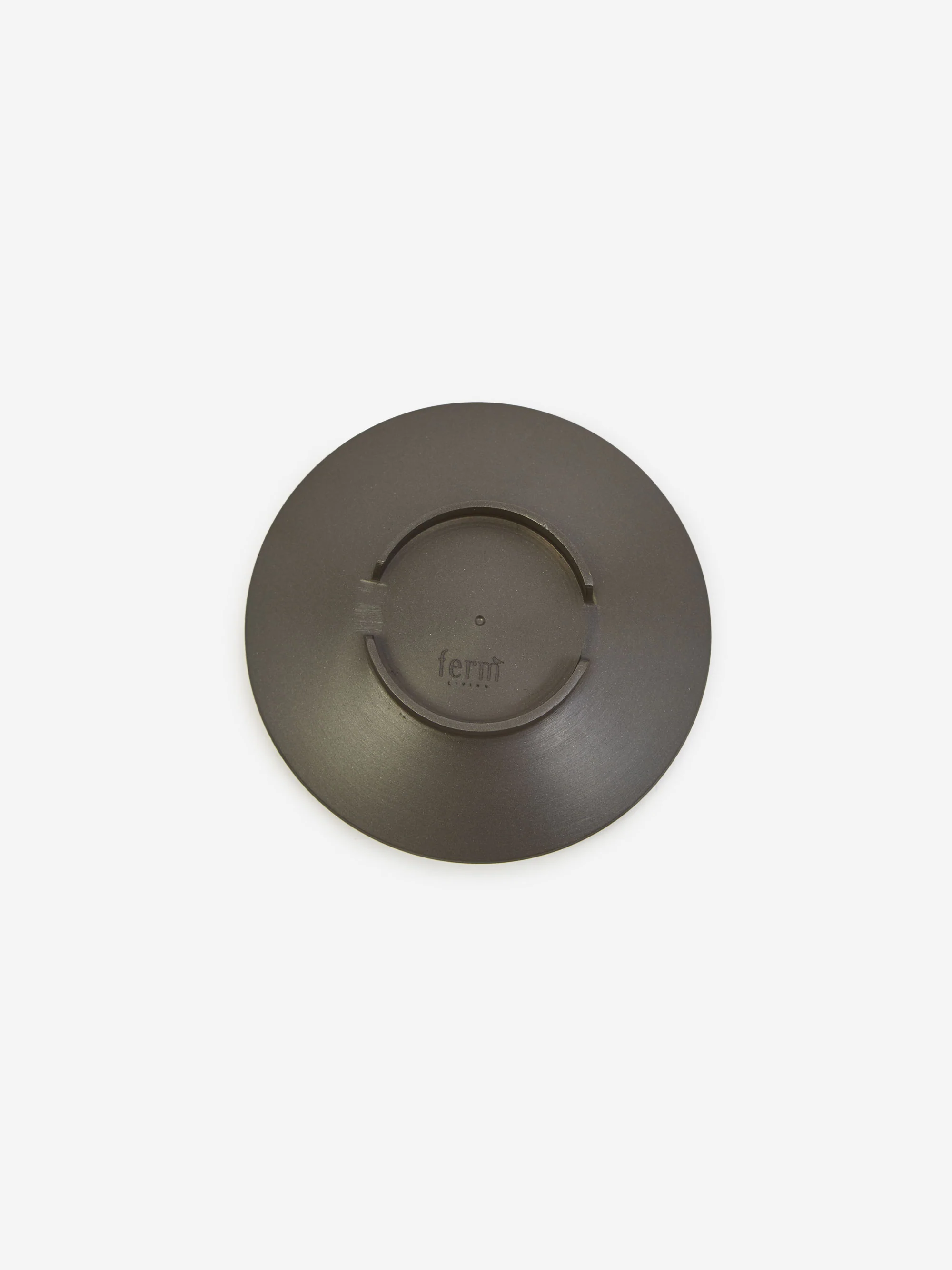 ferm LIVING Block Candle Holder - Black Brass - Image 4