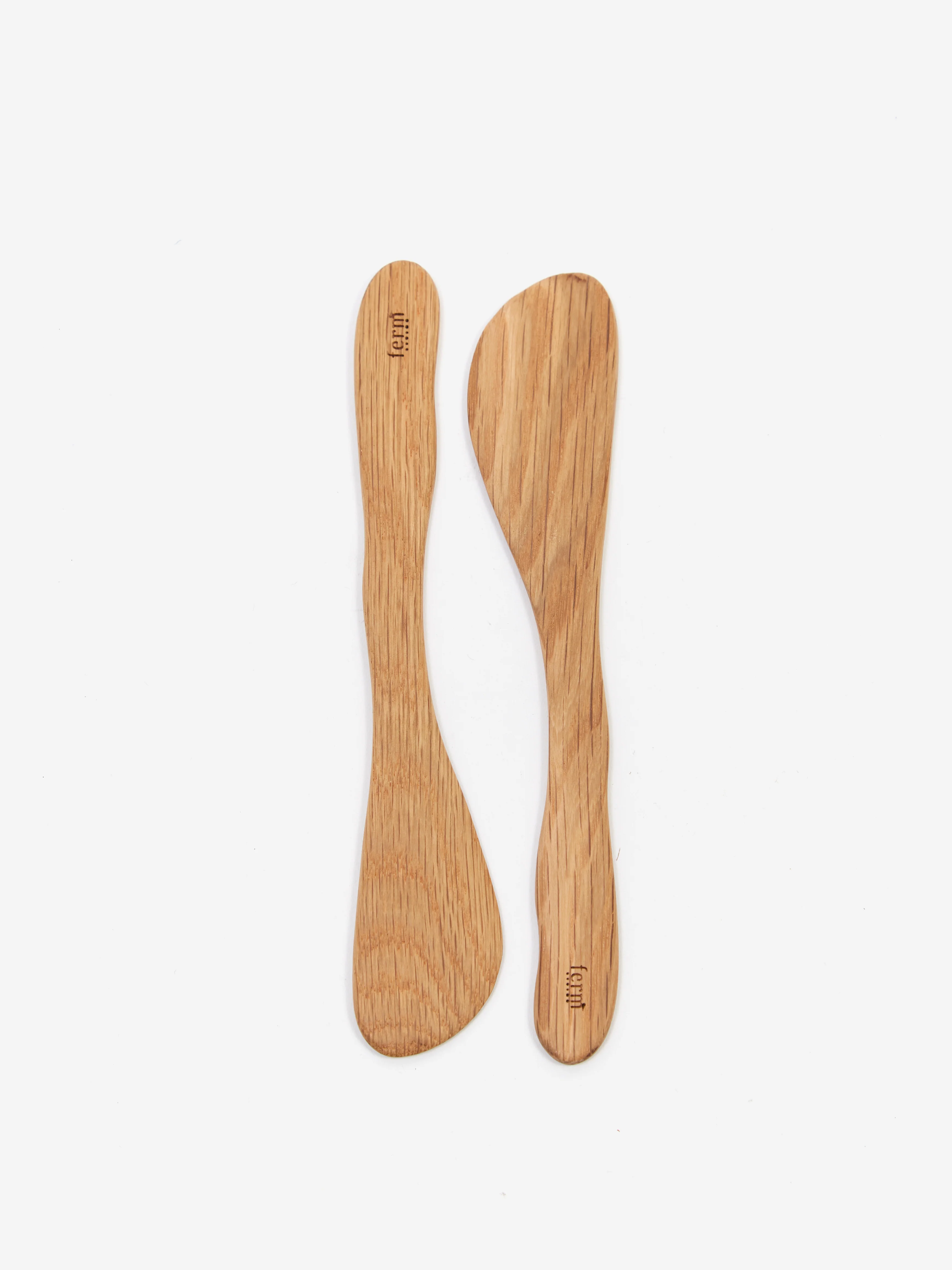 ferm LIVING Cairn Butter Knives (Set of 2) - Oak
