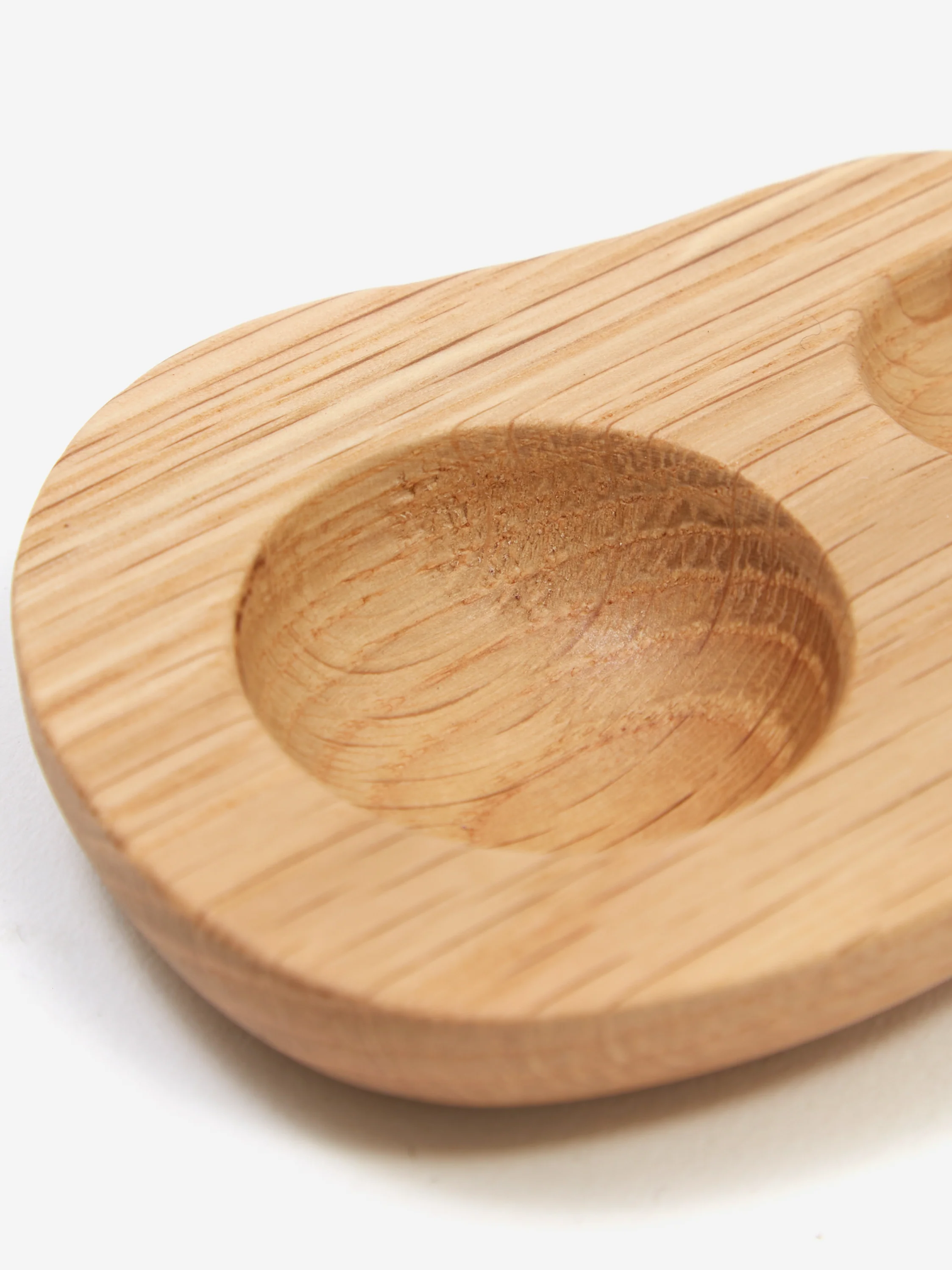 ferm LIVING Cairn Egg Holder Set of 2 - Oak - Image 2