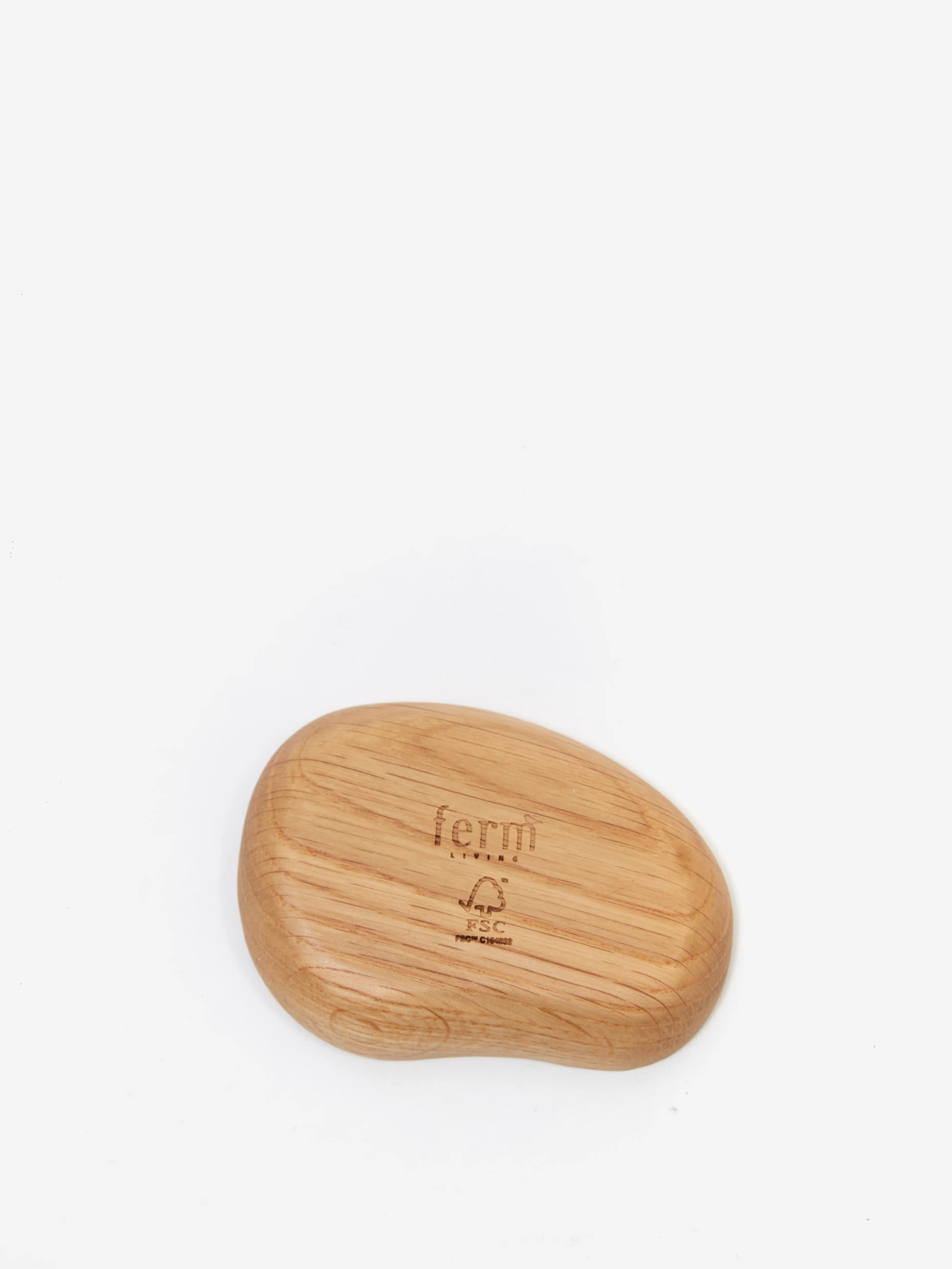 ferm LIVING Cairn Egg Holder Set of 2 - Oak - Image 3
