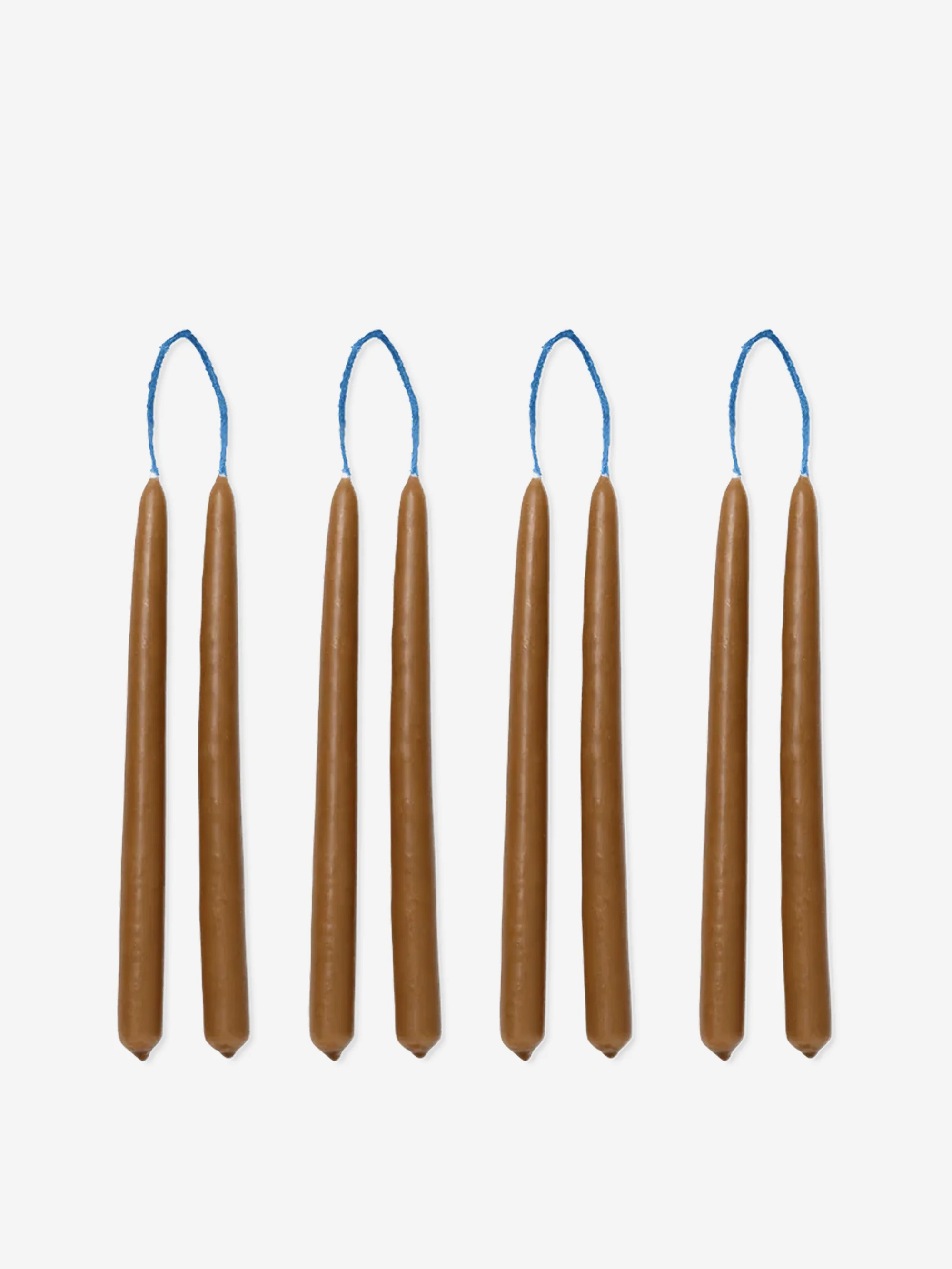 ferm LIVING Dipped Candle (Set of 8) - Amber