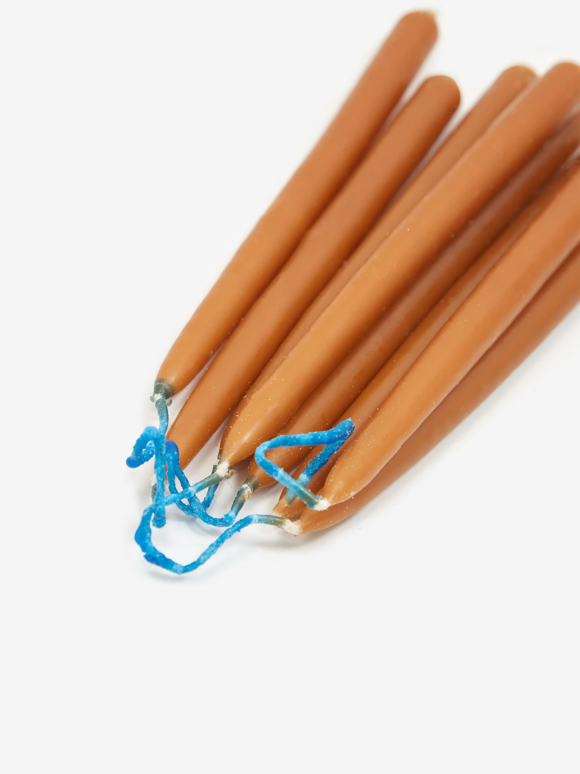 ferm LIVING Dipped Candles Set of 8 - Amber - Image 2