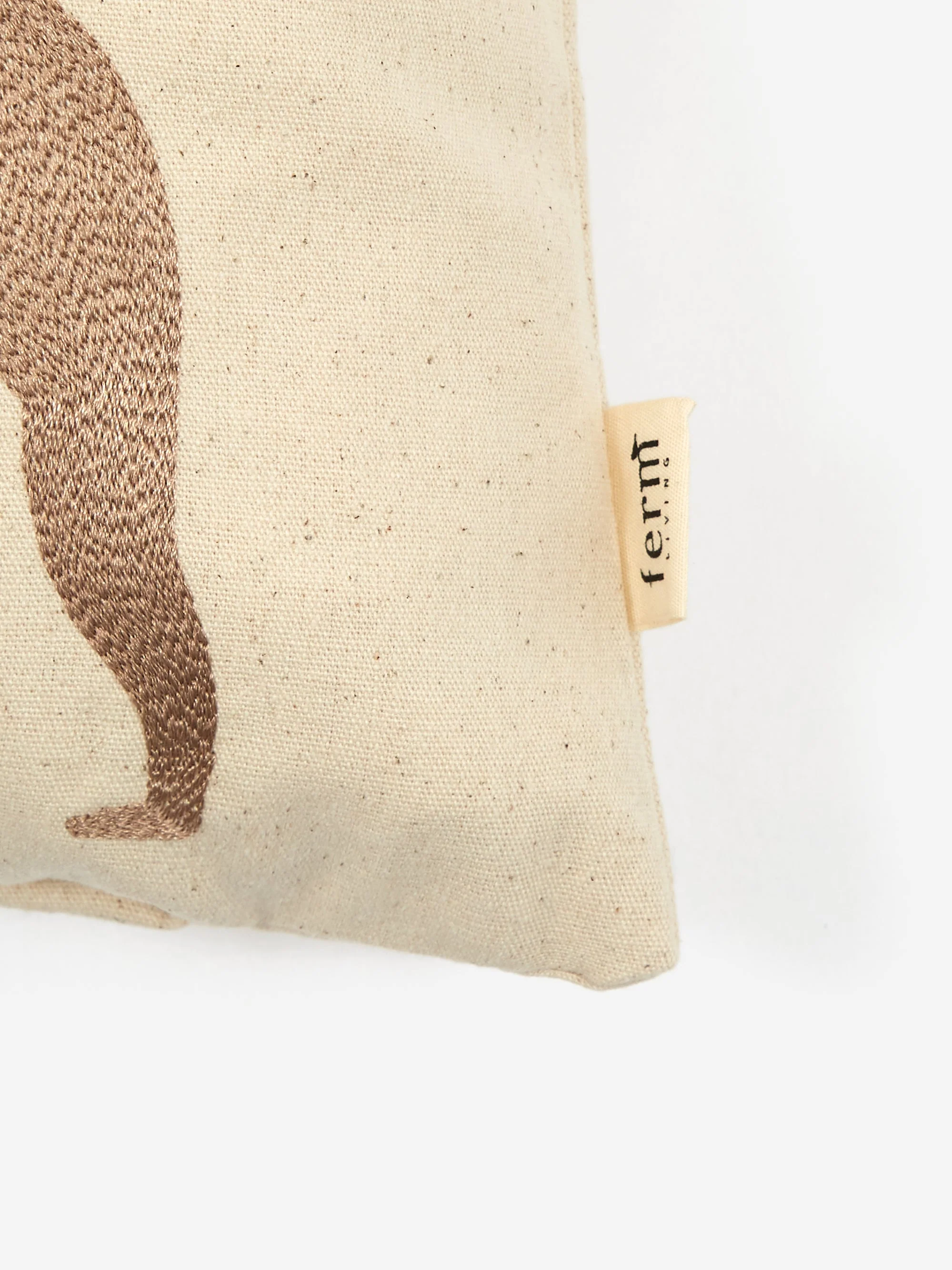 ferm LIVING Free Cushion - Natural - Image 2