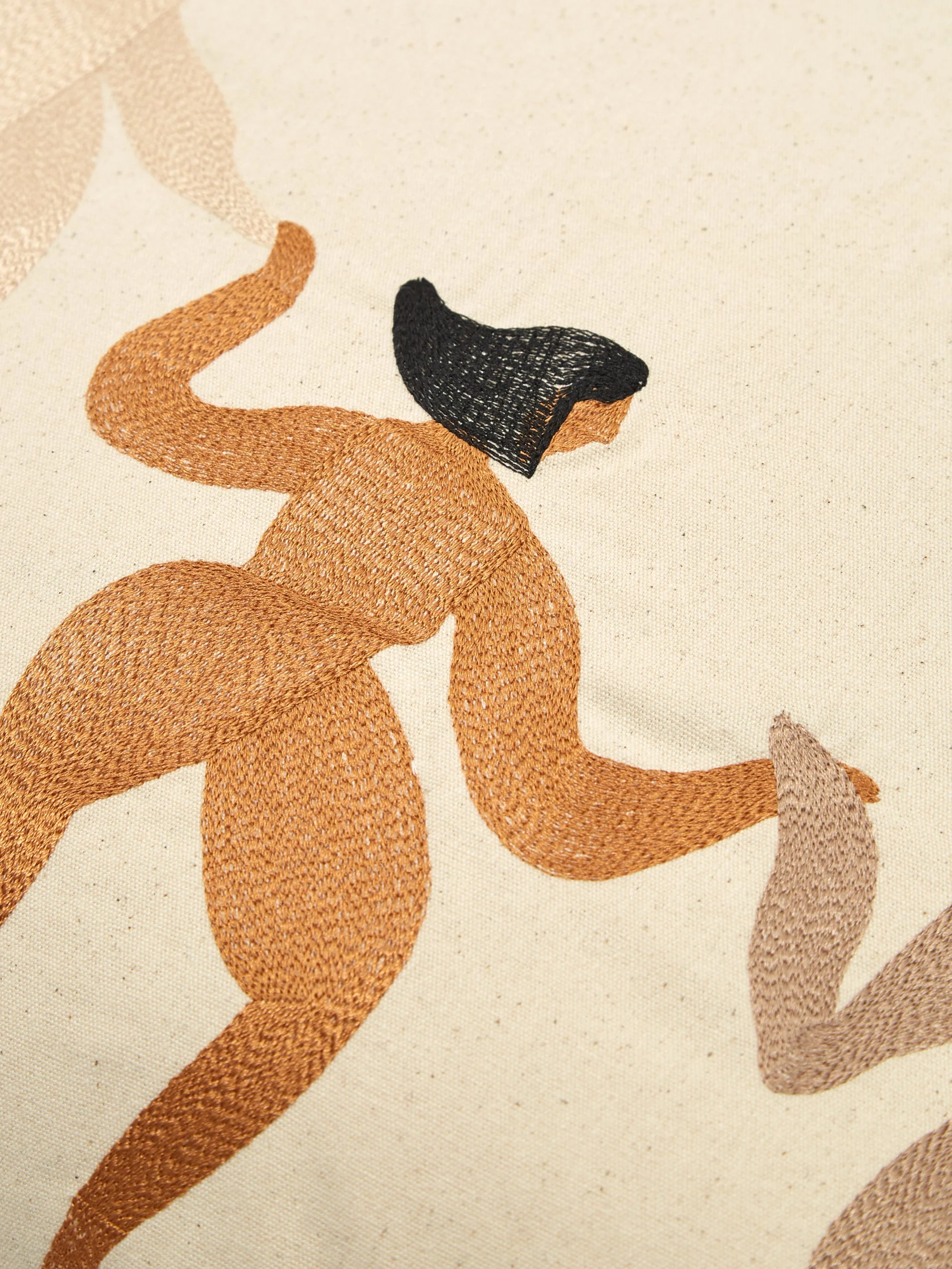 ferm LIVING Free Cushion - Natural - Image 3