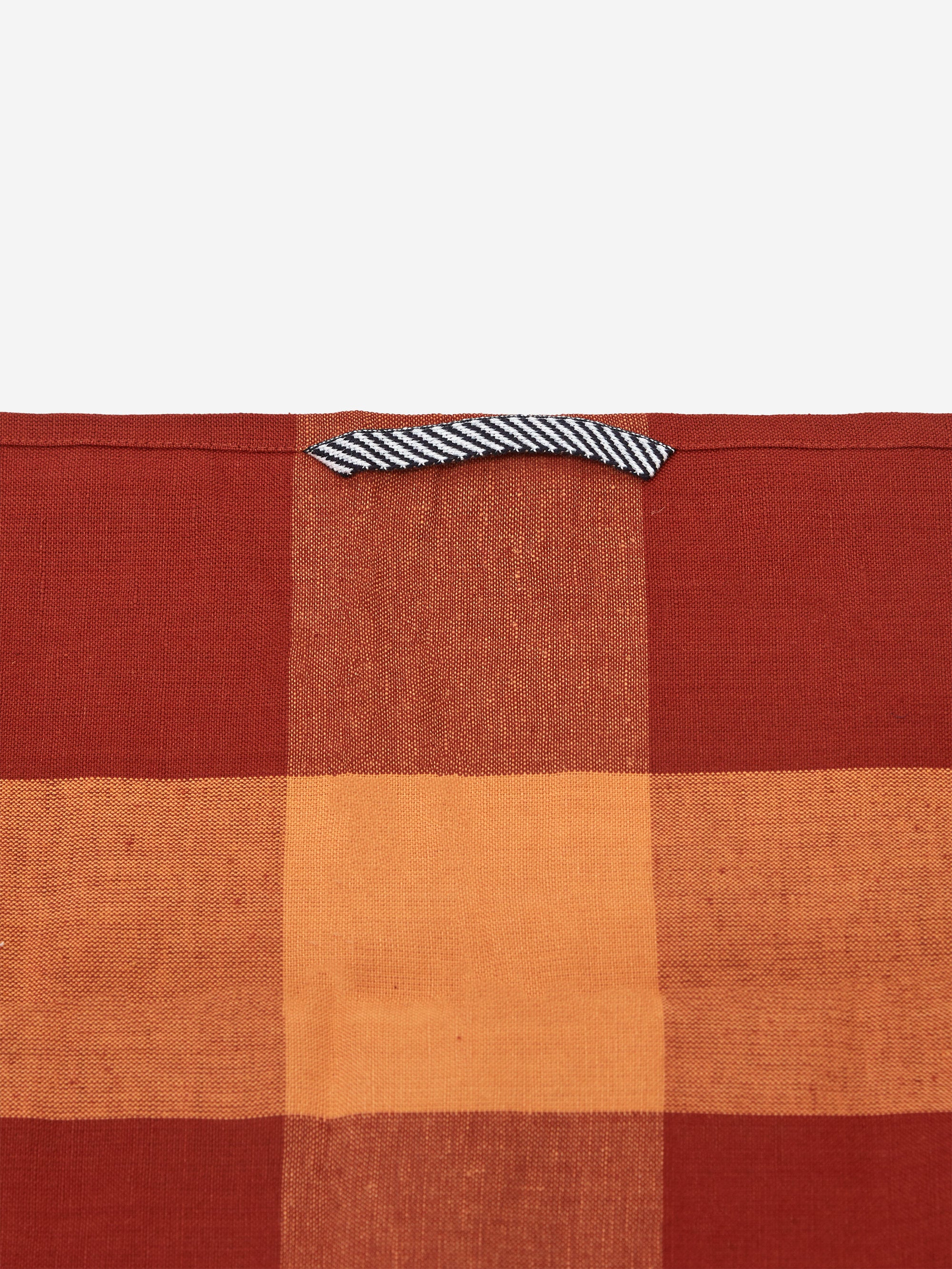 ferm LIVING Hale Tea Towel - Peach/Spice Red - Image 3