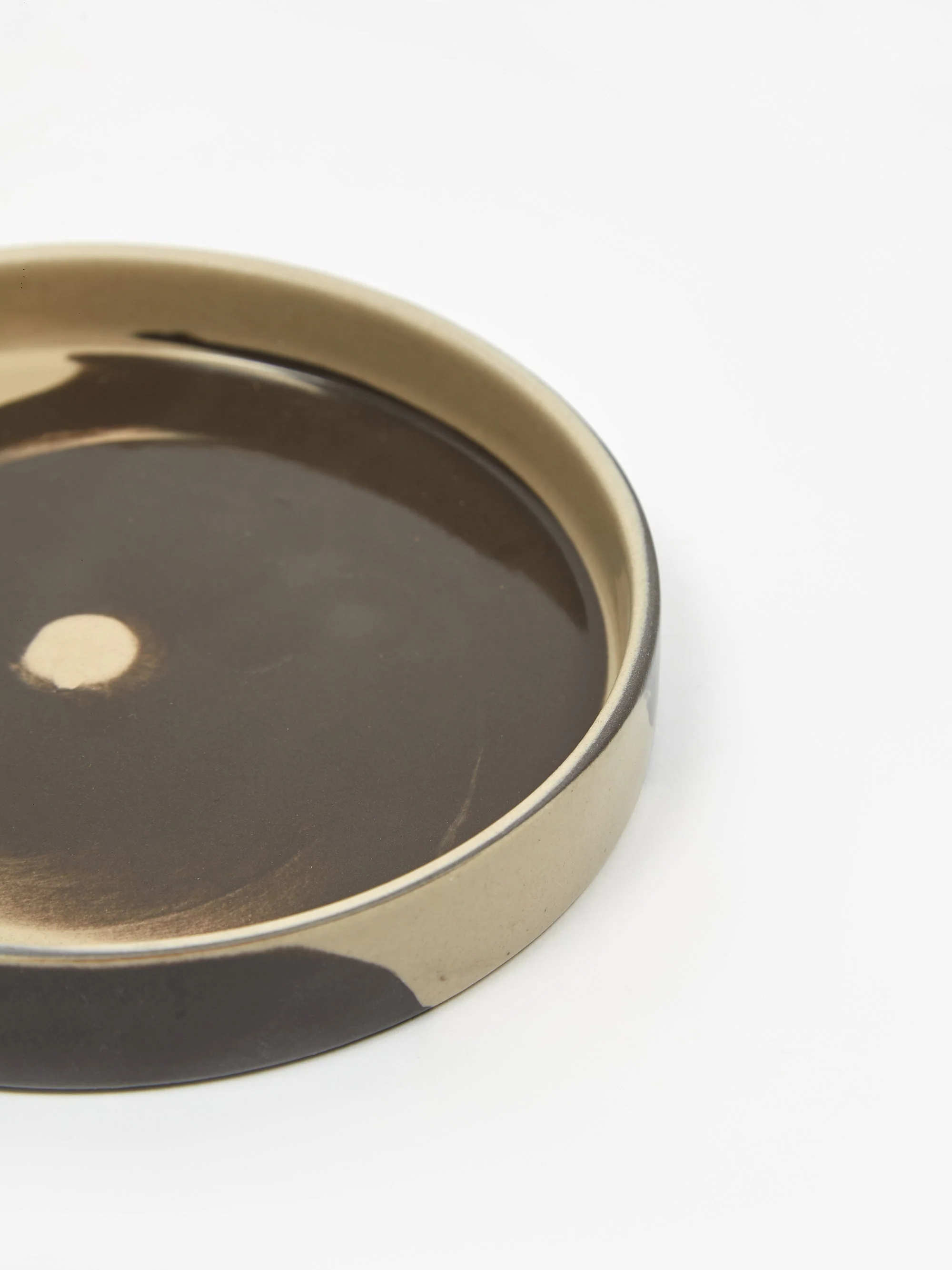 ferm LIVING Inlay Cup with Saucer - Sand Brown - Image 4