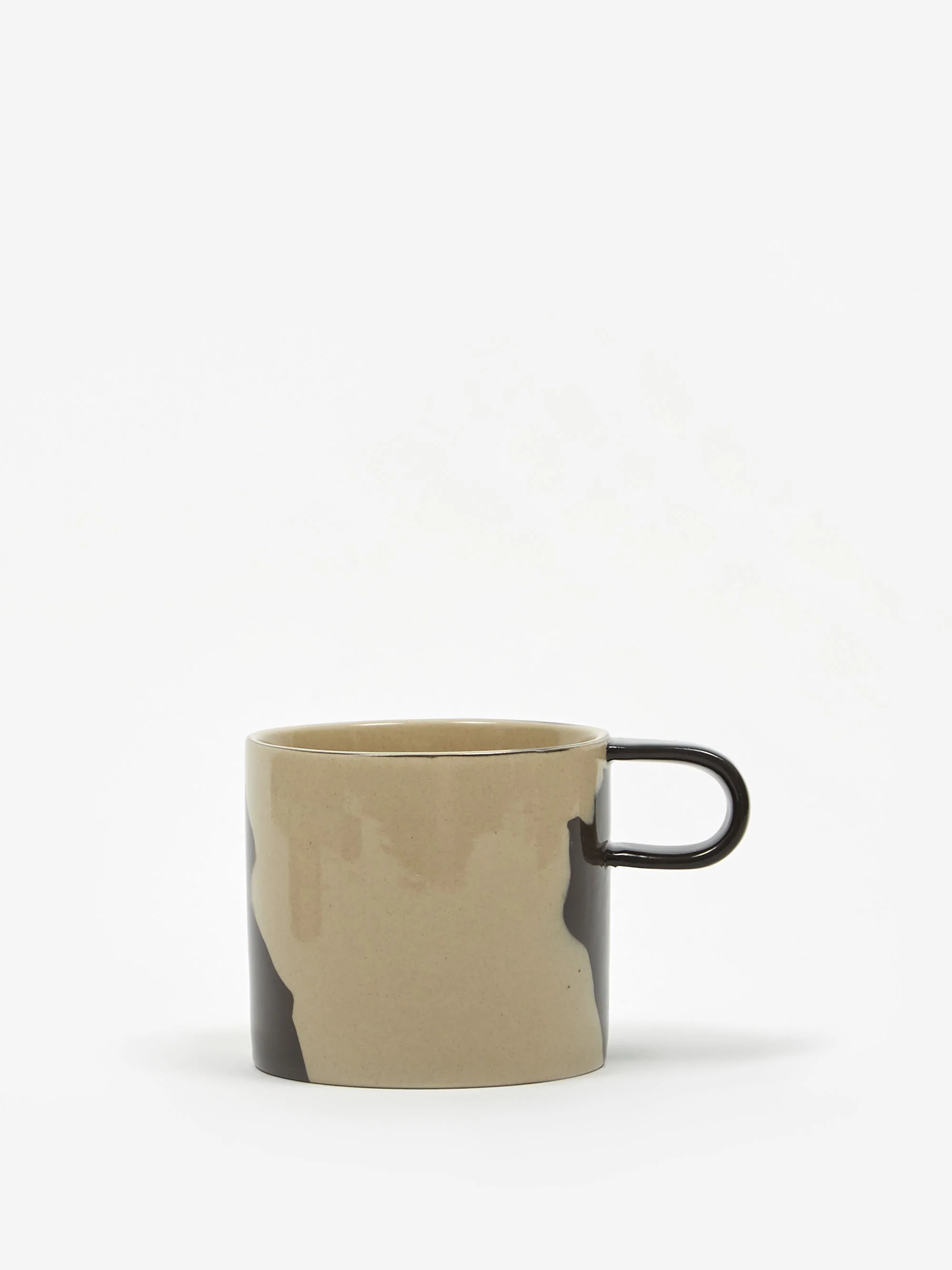 ferm LIVING Inlay Cup with Saucer - Sand Brown - Image 6