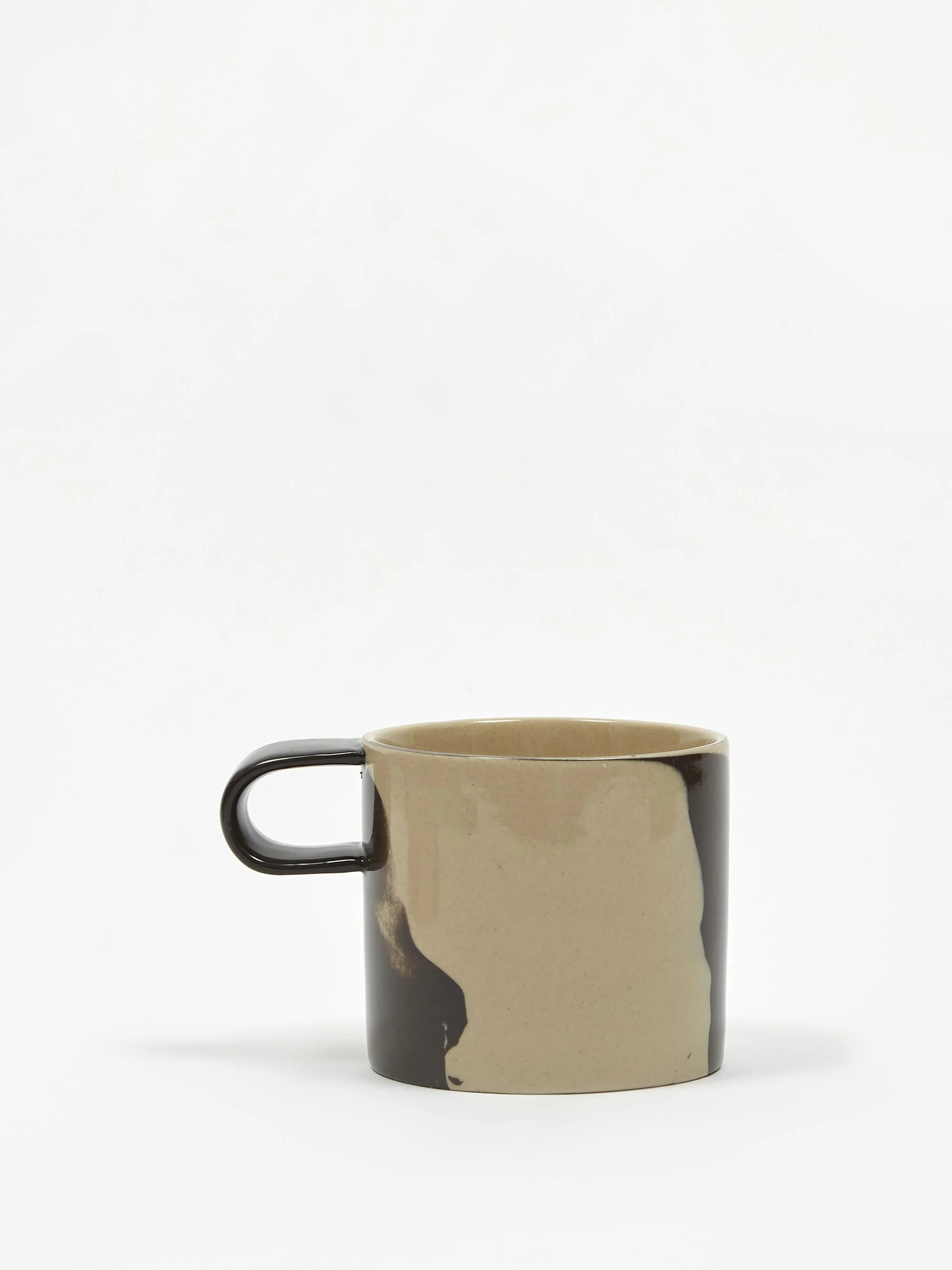 ferm LIVING Inlay Cup with Saucer - Sand Brown - Image 7