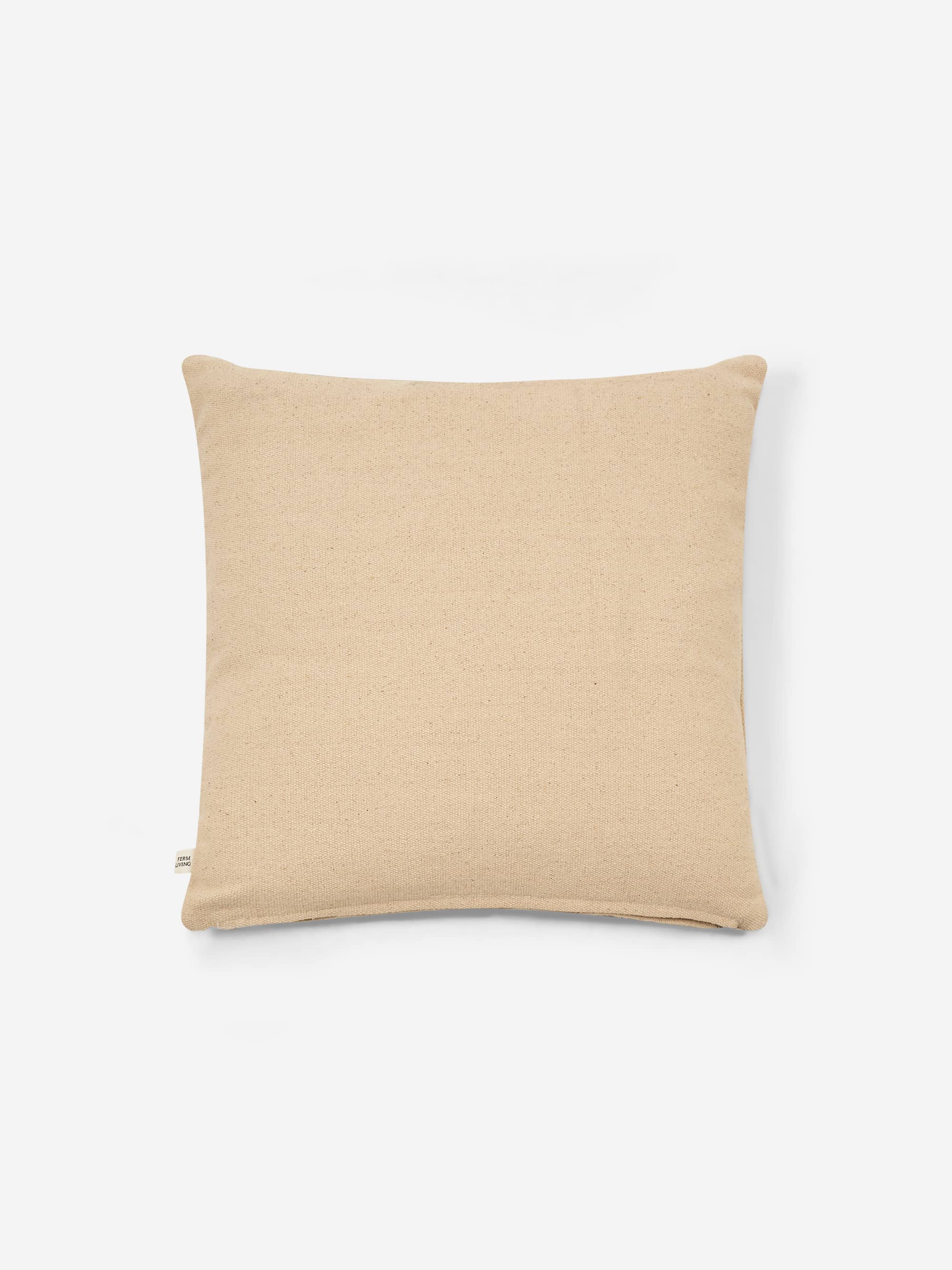 ferm LIVING Lay Cushion - Sand/Dark Brown - Image 4