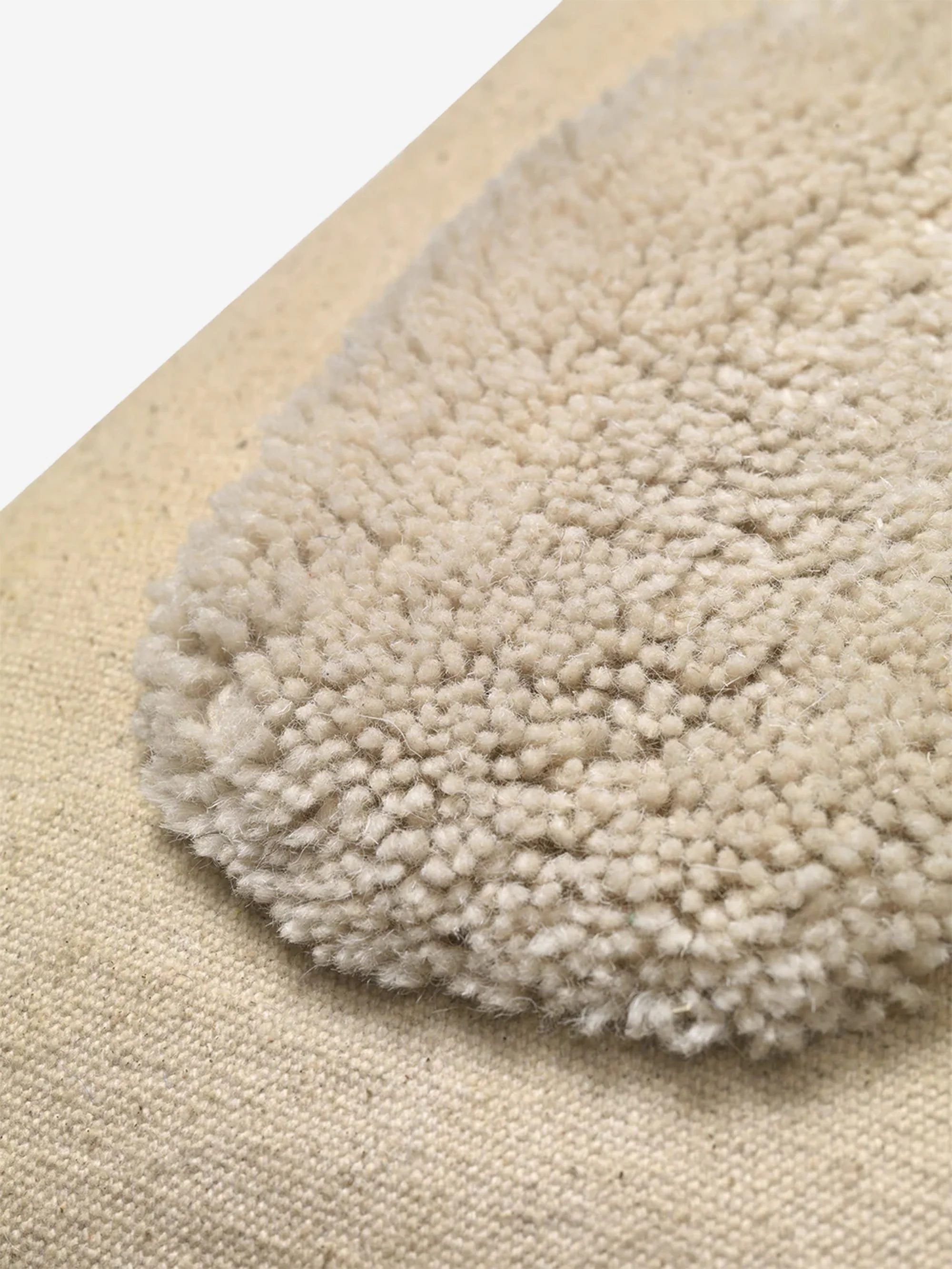 ferm LIVING Lay Cushion - Sand/Off-White - Image 2