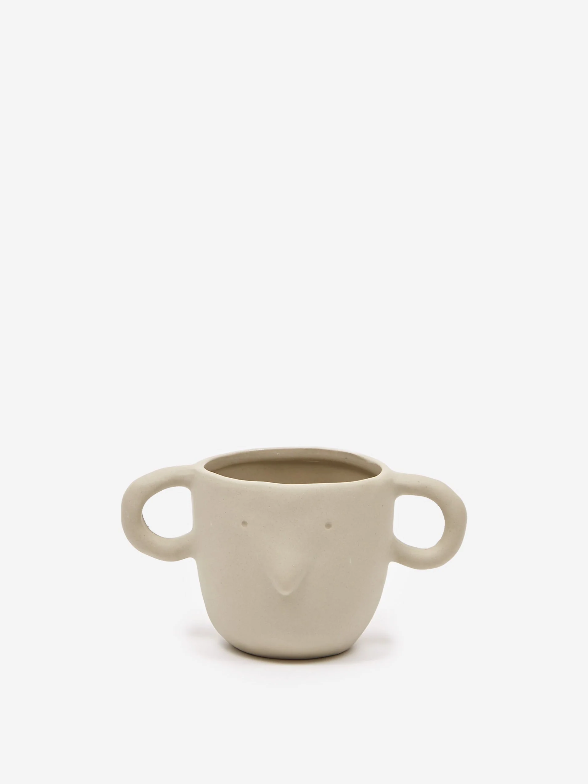 ferm LIVING Mus Plant Pot Small - Sand