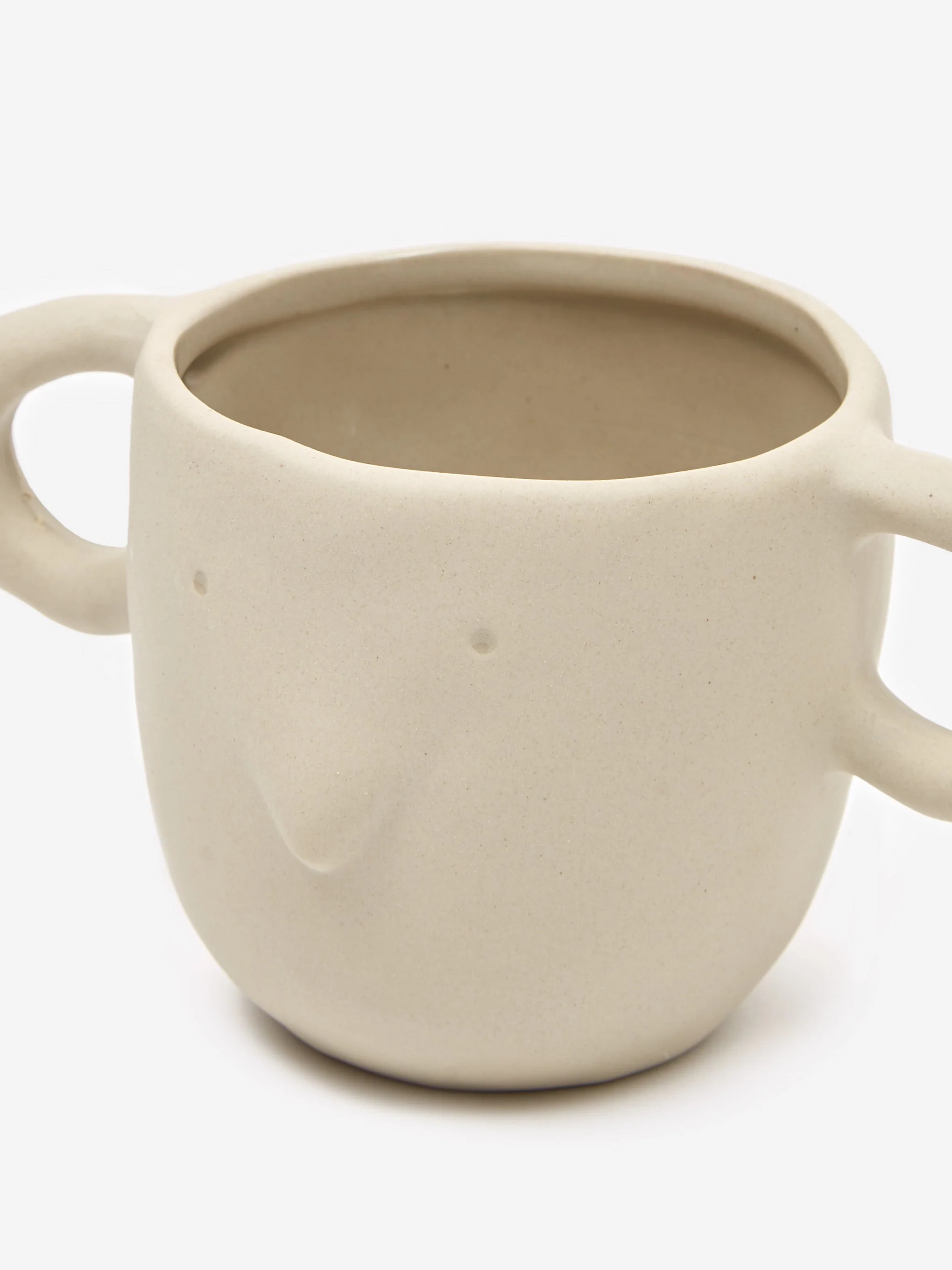 ferm LIVING Mus Plant Pot Small - Sand - Image 3