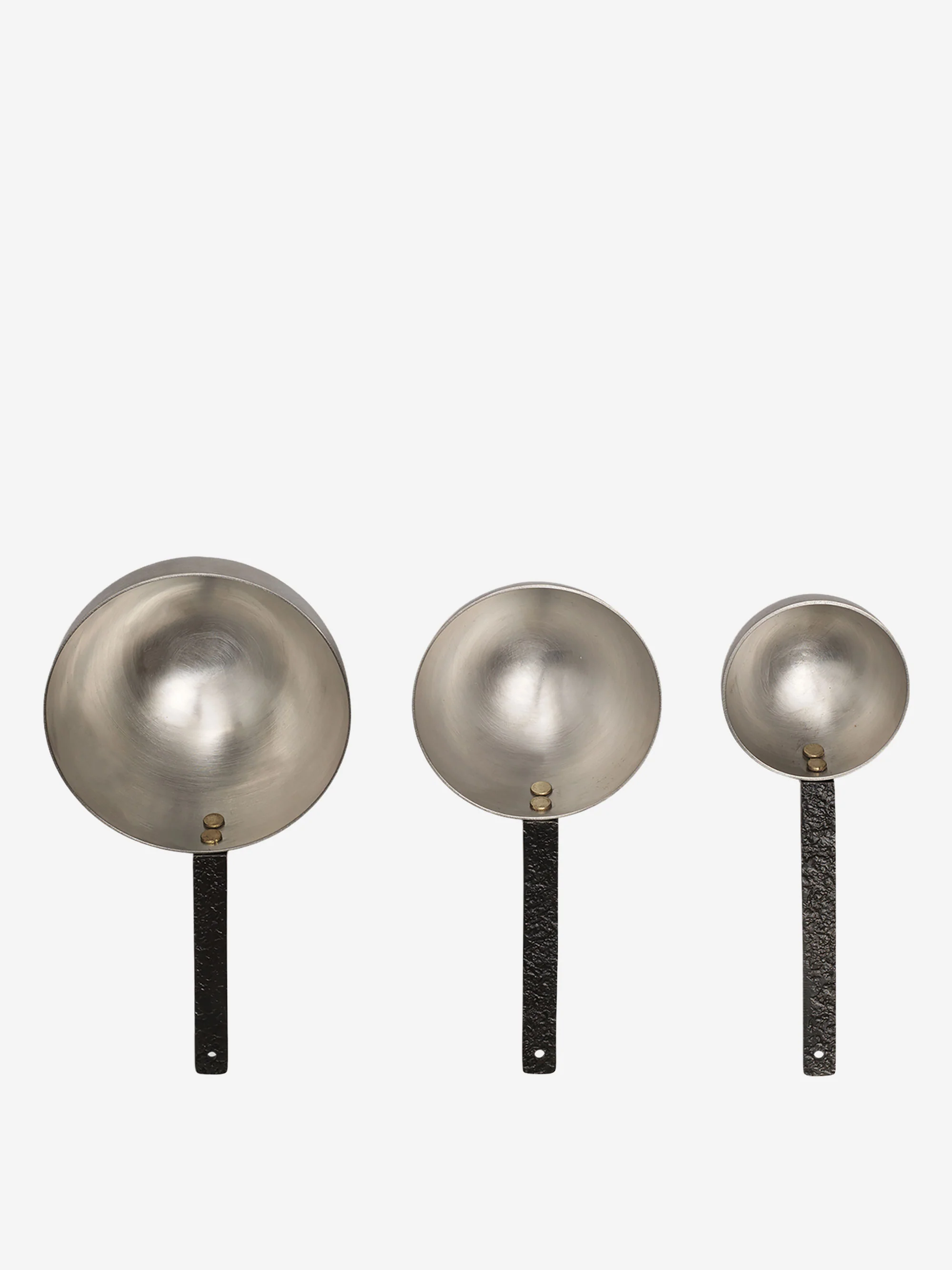 ferm LIVING Obra Measuring Spoons - 8 Set of 3 - Stainless Steel