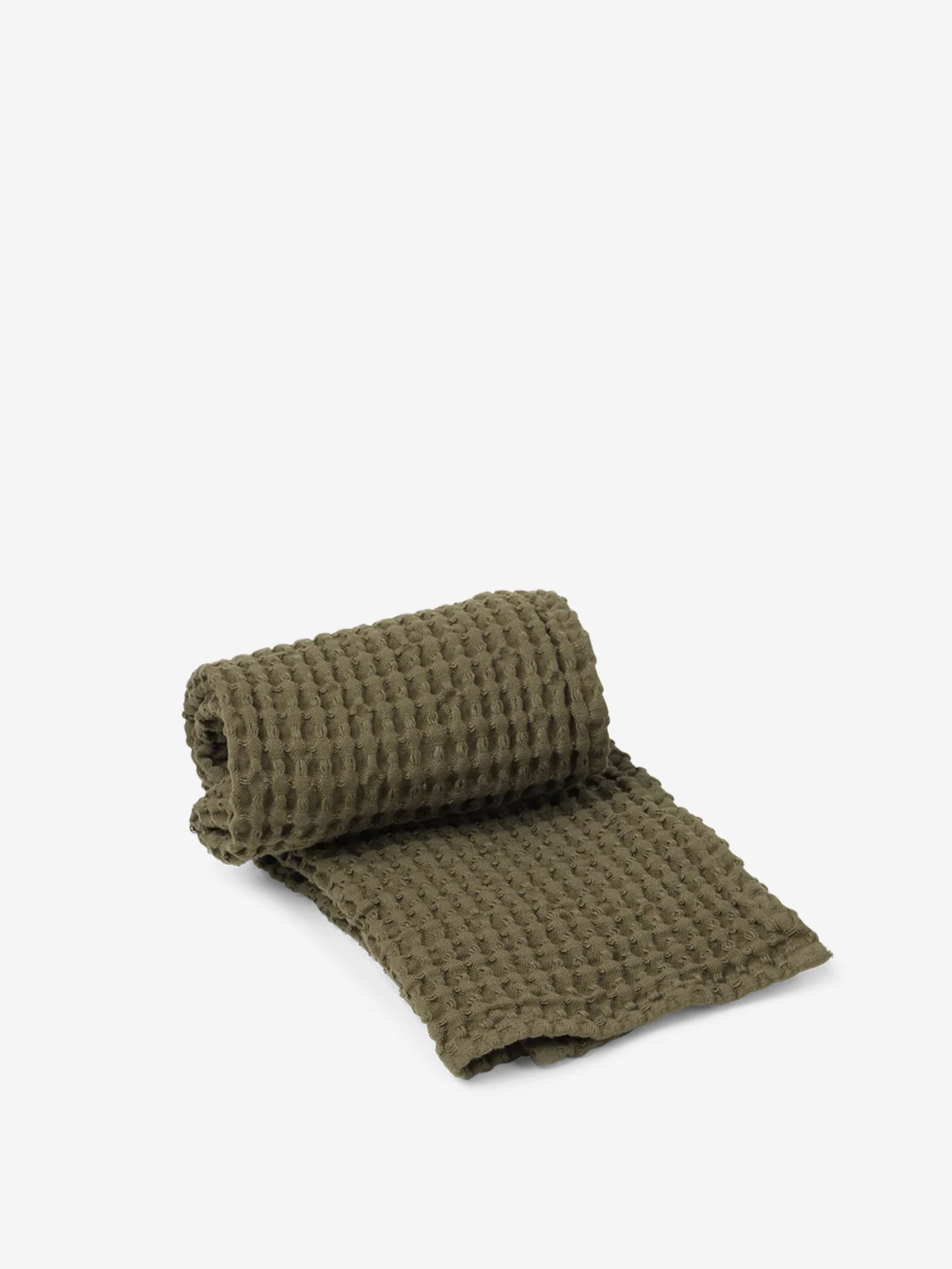 ferm LIVING Organic Hand Towel - Olive
