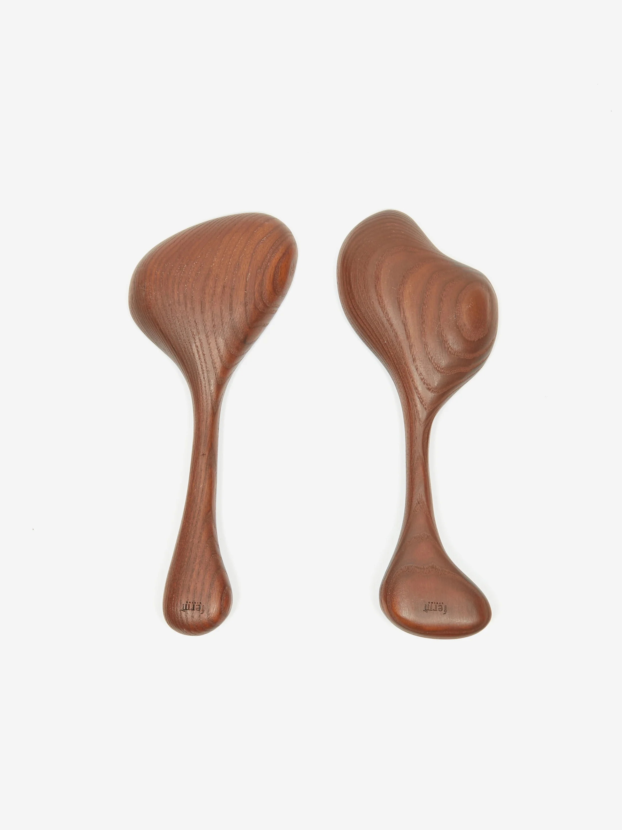 ferm LIVING Os Salad Servers - Dark Brown - Image 6