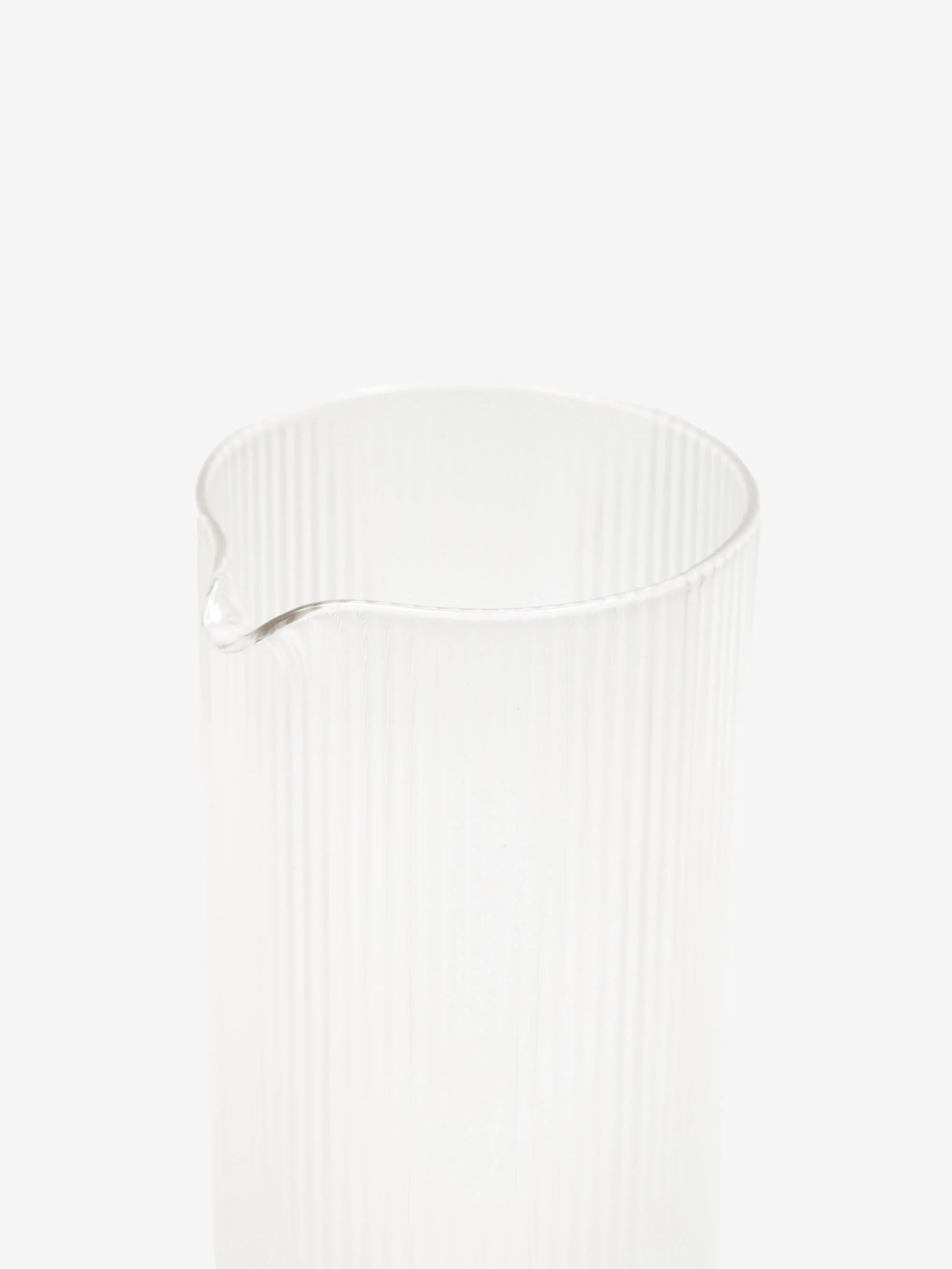 ferm LIVING Ripple Water Jug - Clear - Image 2