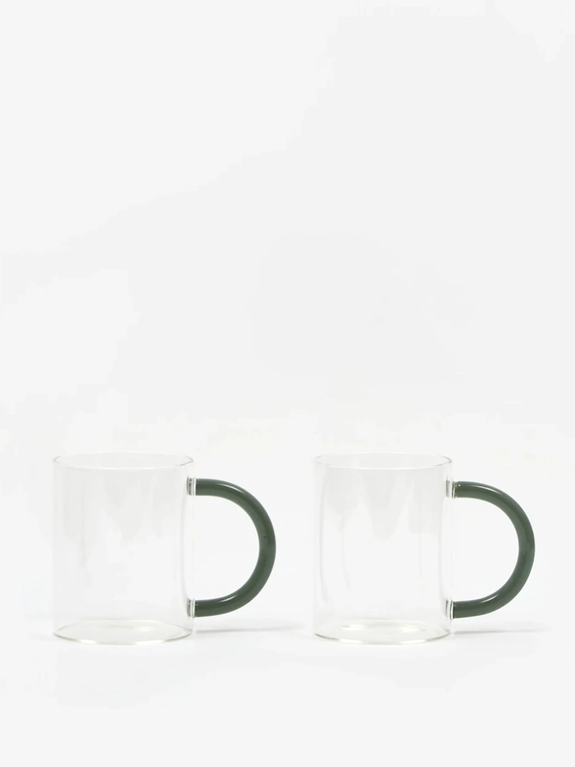 ferm LIVING Still Mug, Set of 2 - Clear