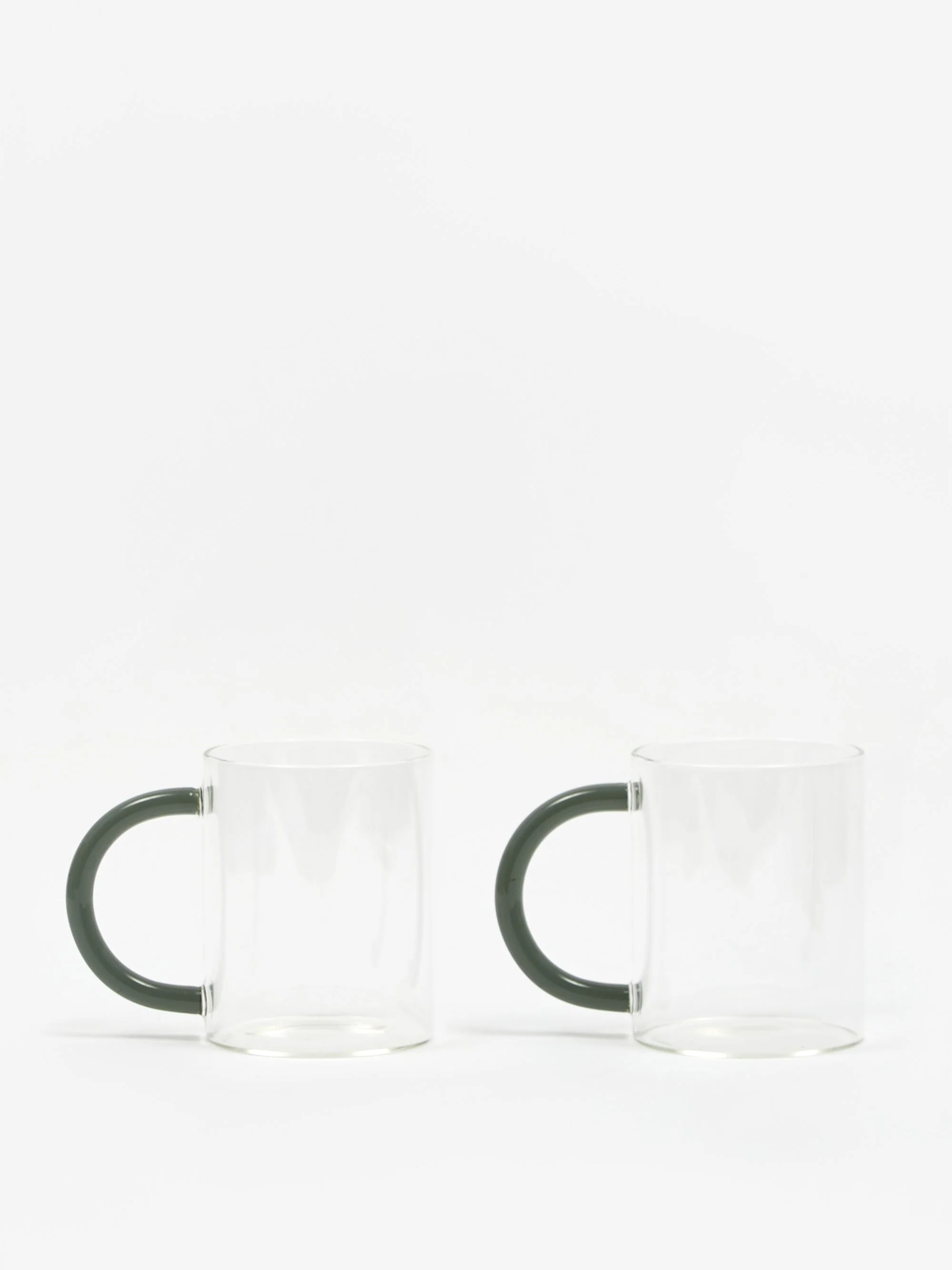 ferm LIVING Still Mug, Set of 2 - Clear - Image 4