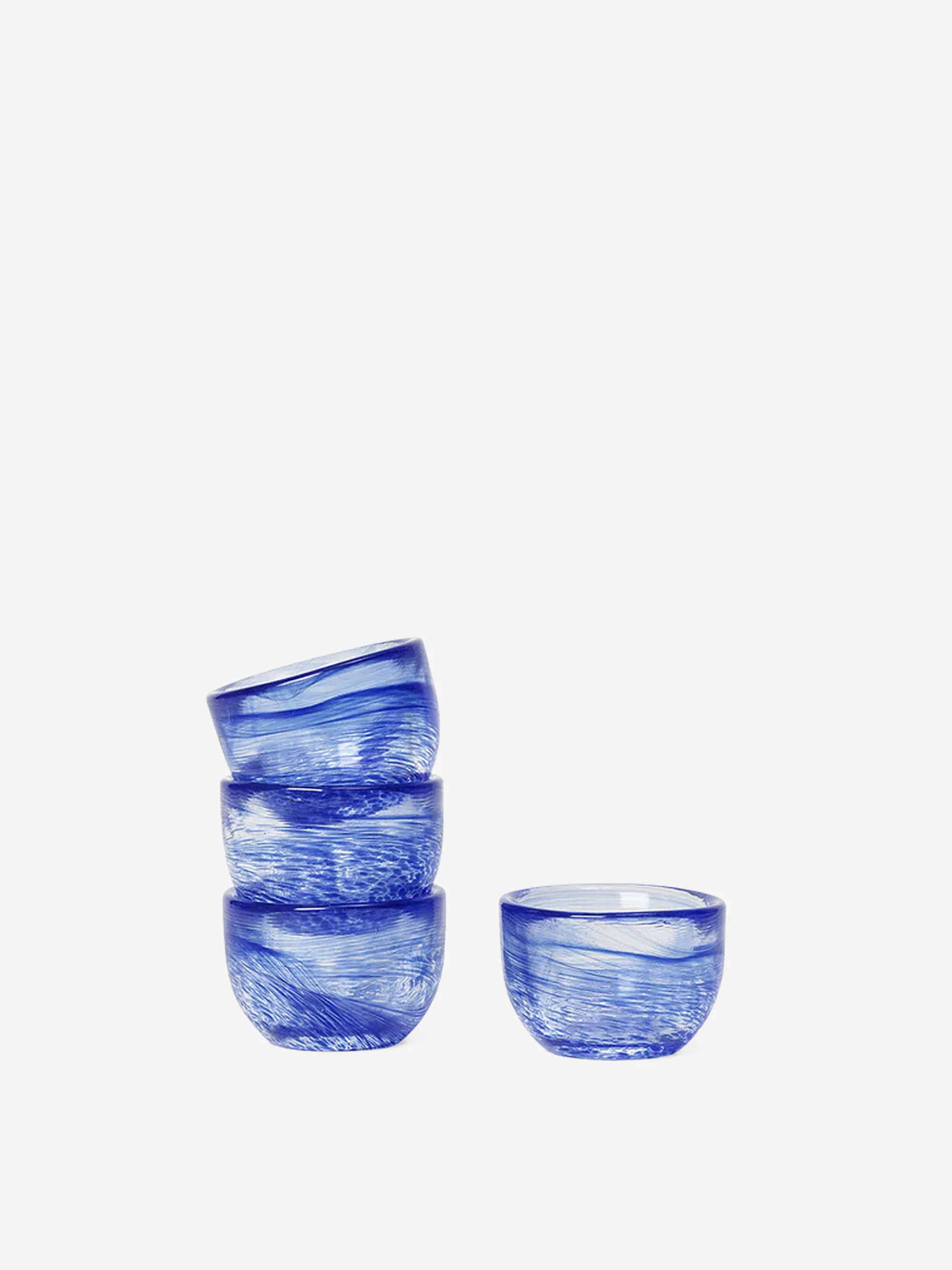 ferm LIVING Tinta Egg Cups Set of 4 - Blue - Image 2