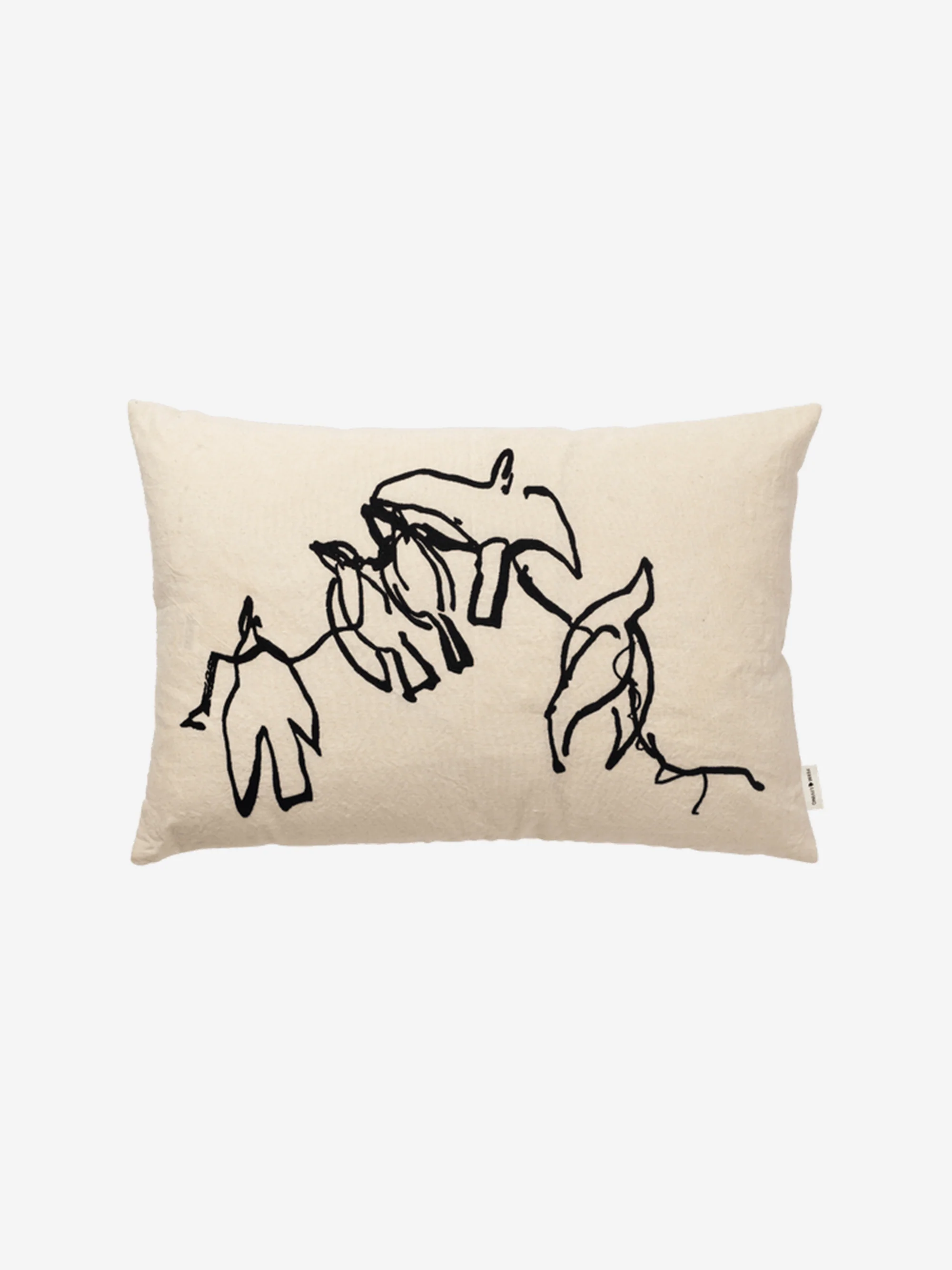 ferm LIVING Vuelo Cushion - Natural