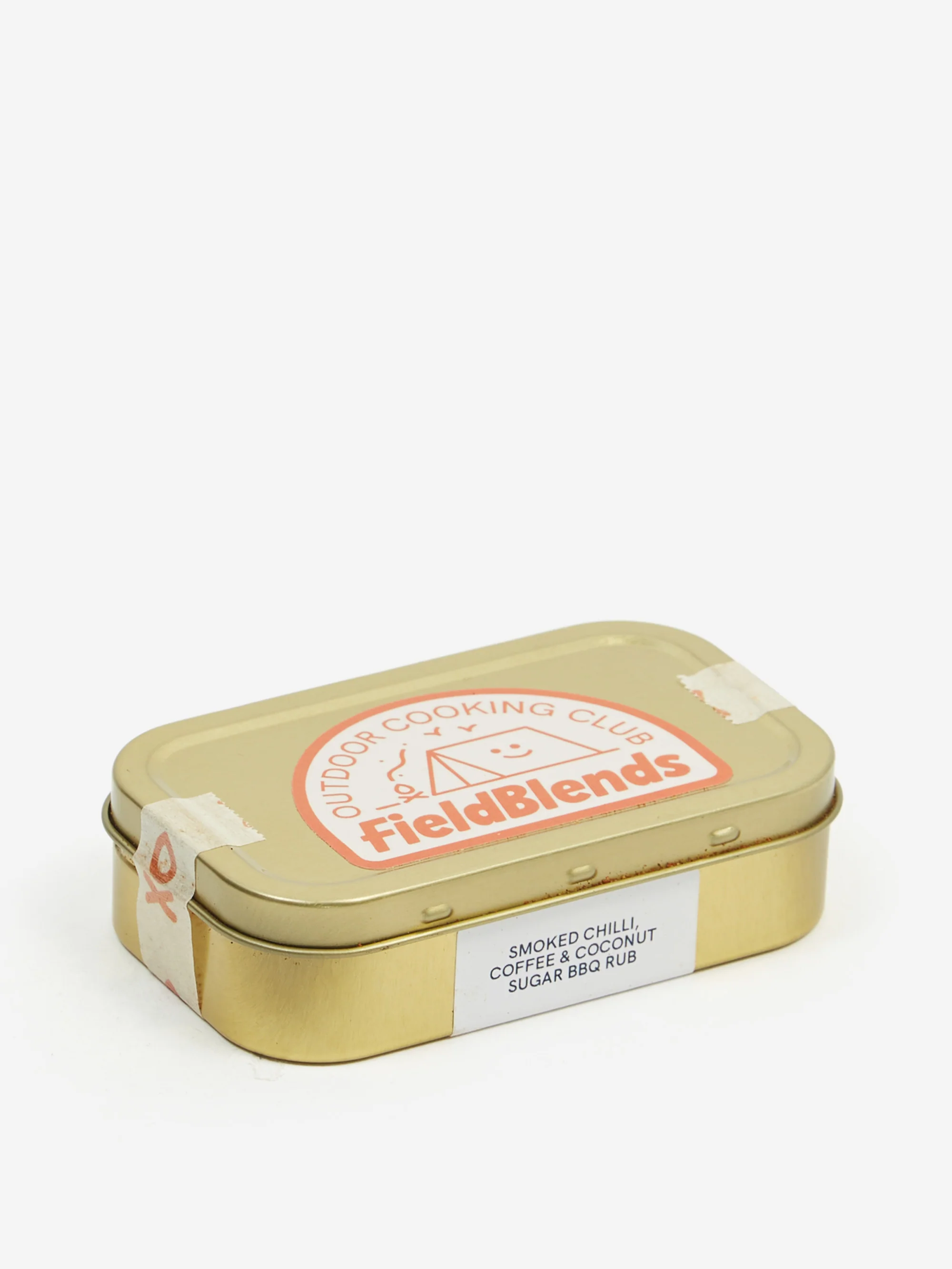 Field Blends Outdoor Cooking Herb Tin - Coffee, Smokey Chilli & Coconut BBQ Rub