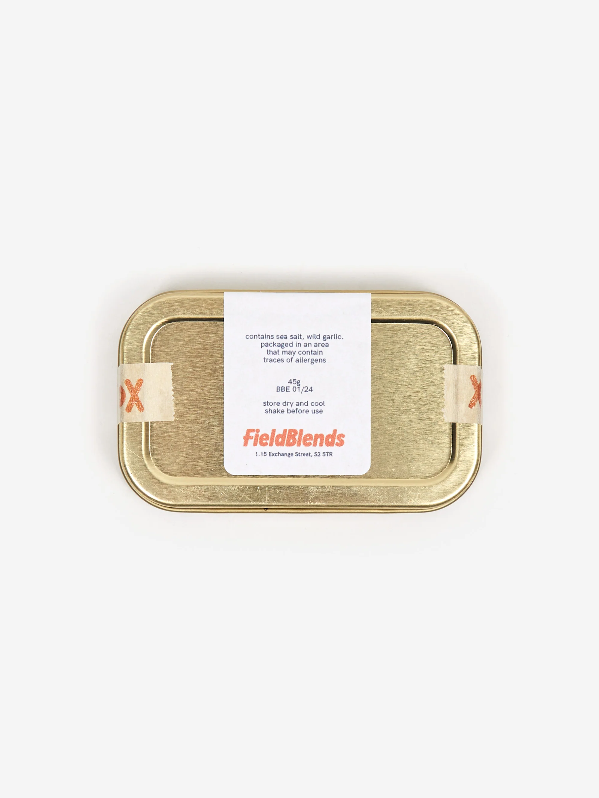 Field Blends Outdoor Cooking Herb Tin - Wild Garlic Salt - 45g - Image 4