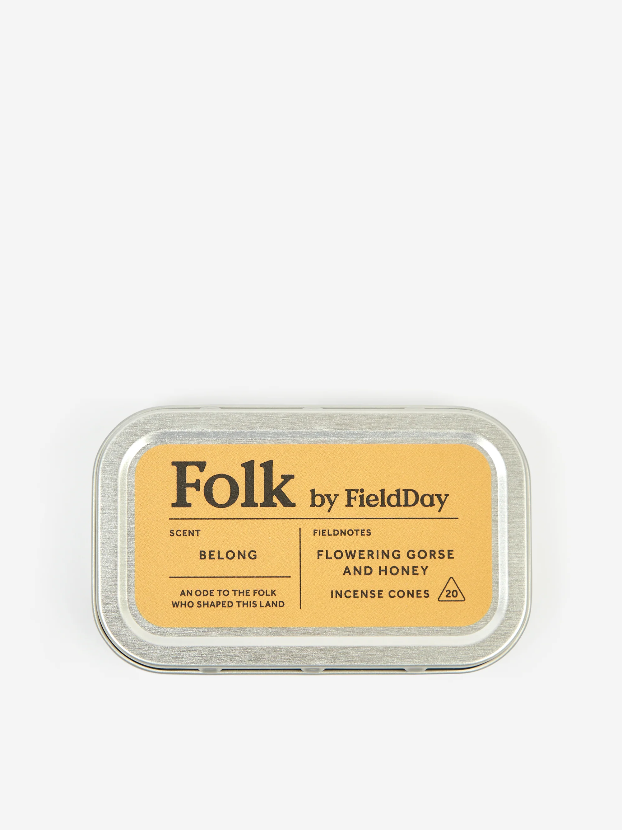 FieldDay Ireland Folk Incense Tin - Belong