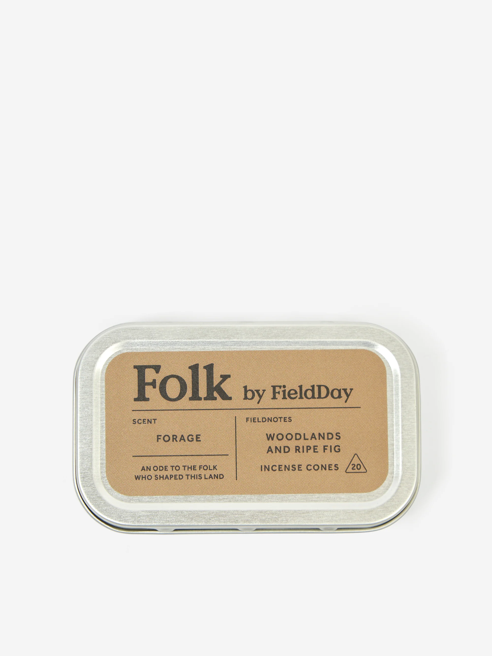 FieldDay Ireland Folk Incense Tin - Forage
