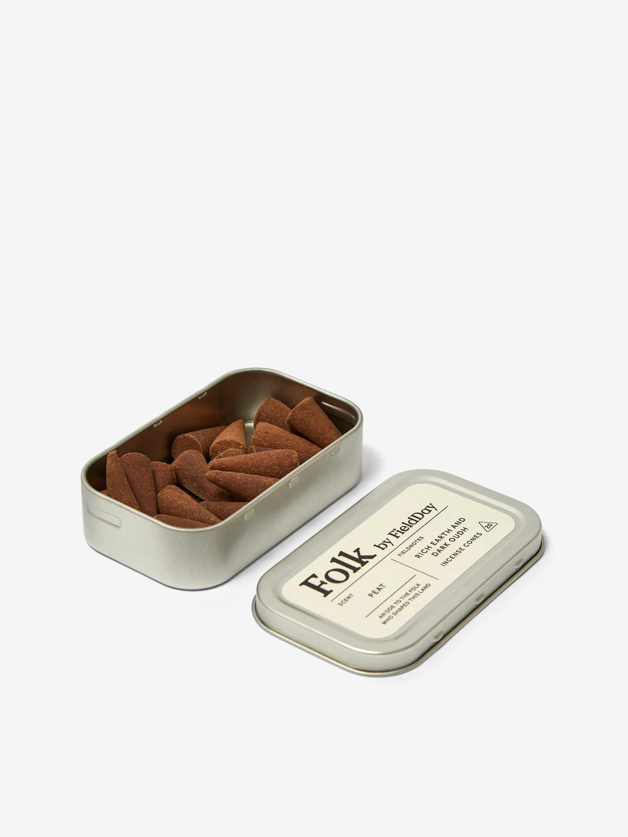 FieldDay Ireland Folk Incense Tin - Peat - Image 2