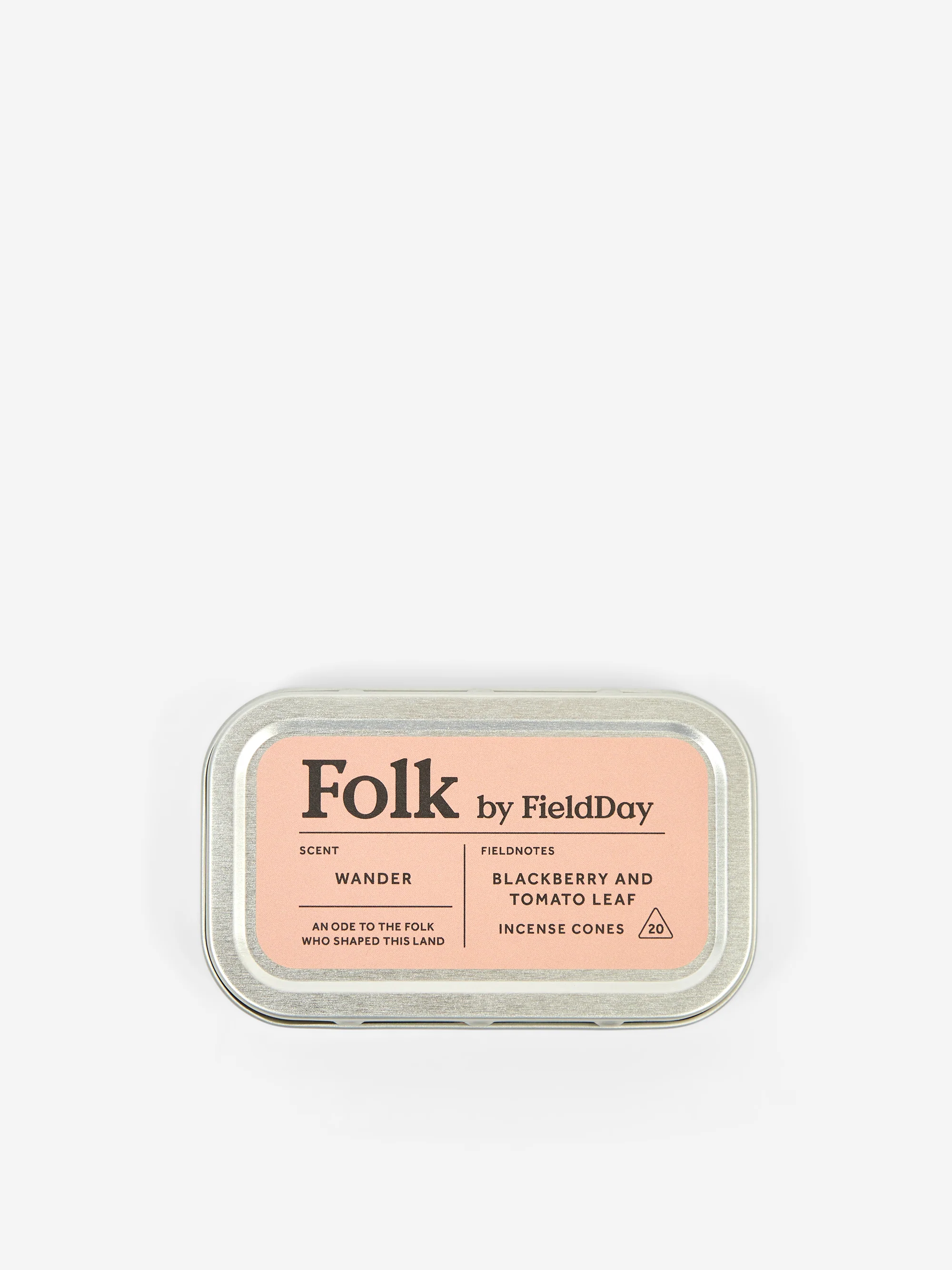 FieldDay Ireland Folk Incense Tin - Wander