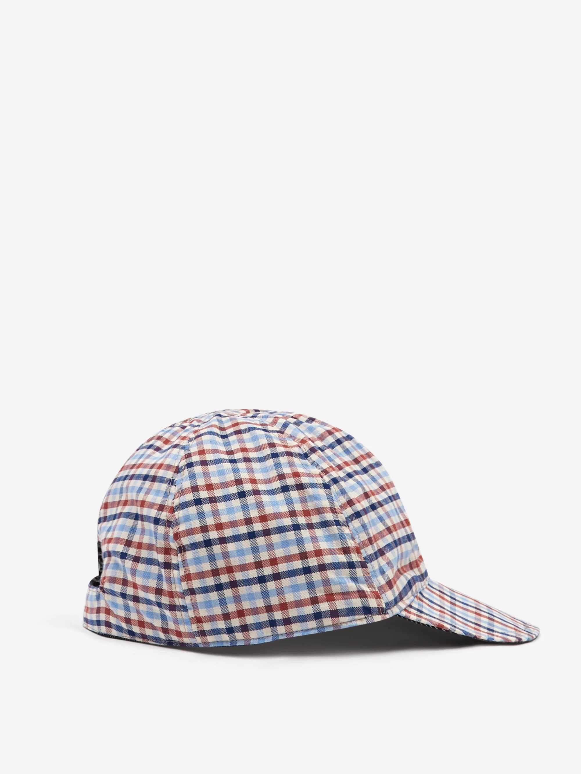 Finlay Vincent Cap 109 - White/Navy/Red/Blue - Image 3