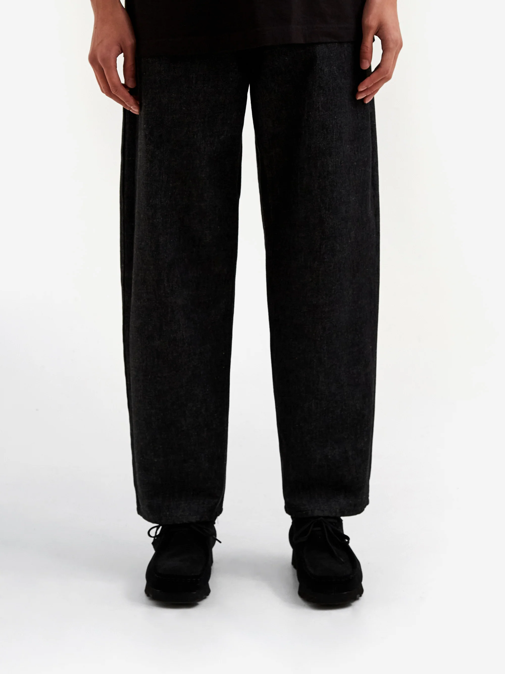 Flagstuff 1 Wash Denim Baggie Pant - Black - Image 2
