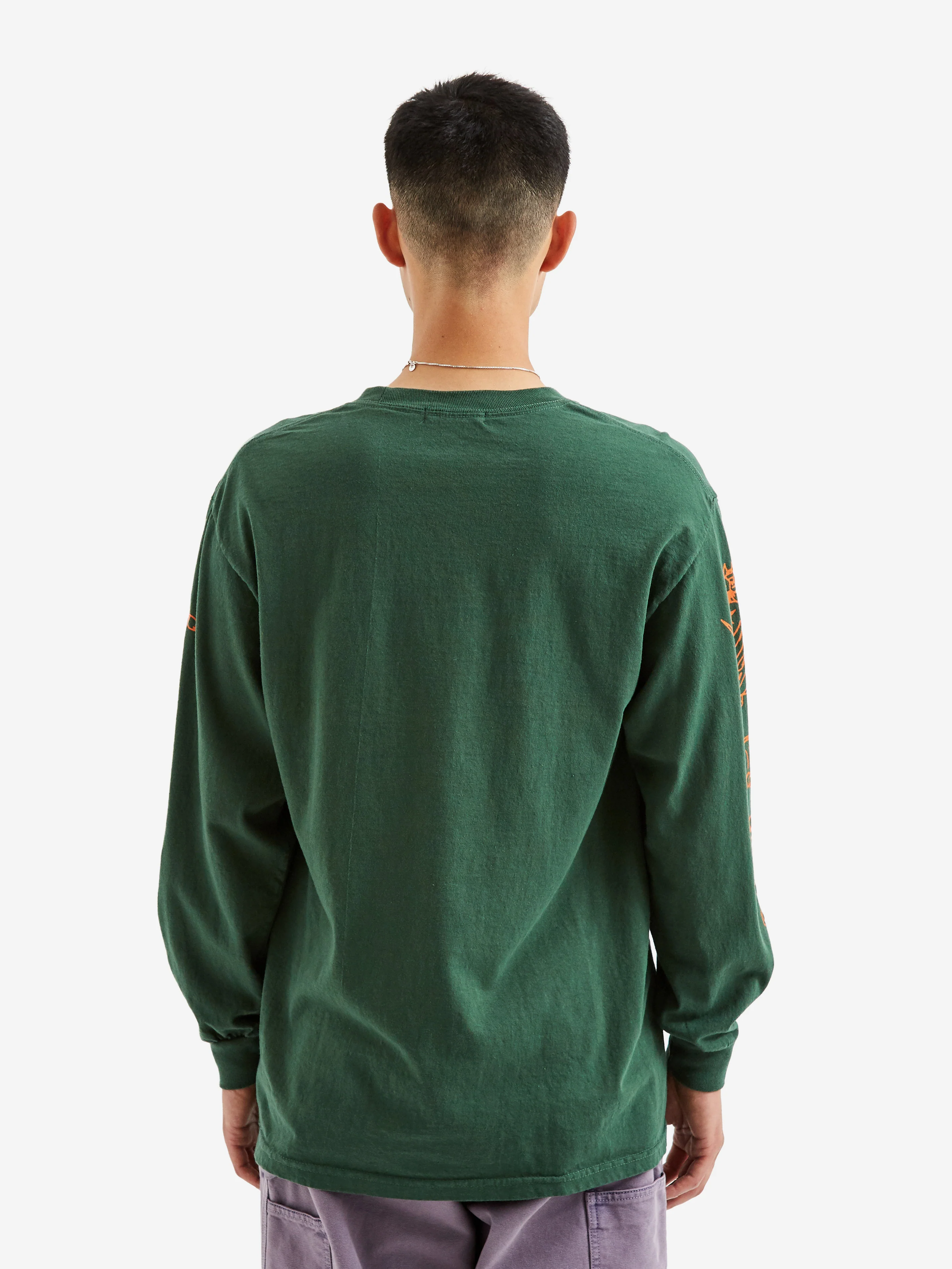 Flagstuff beginning of life Longsleeve T-Shirt - Green - Image 8