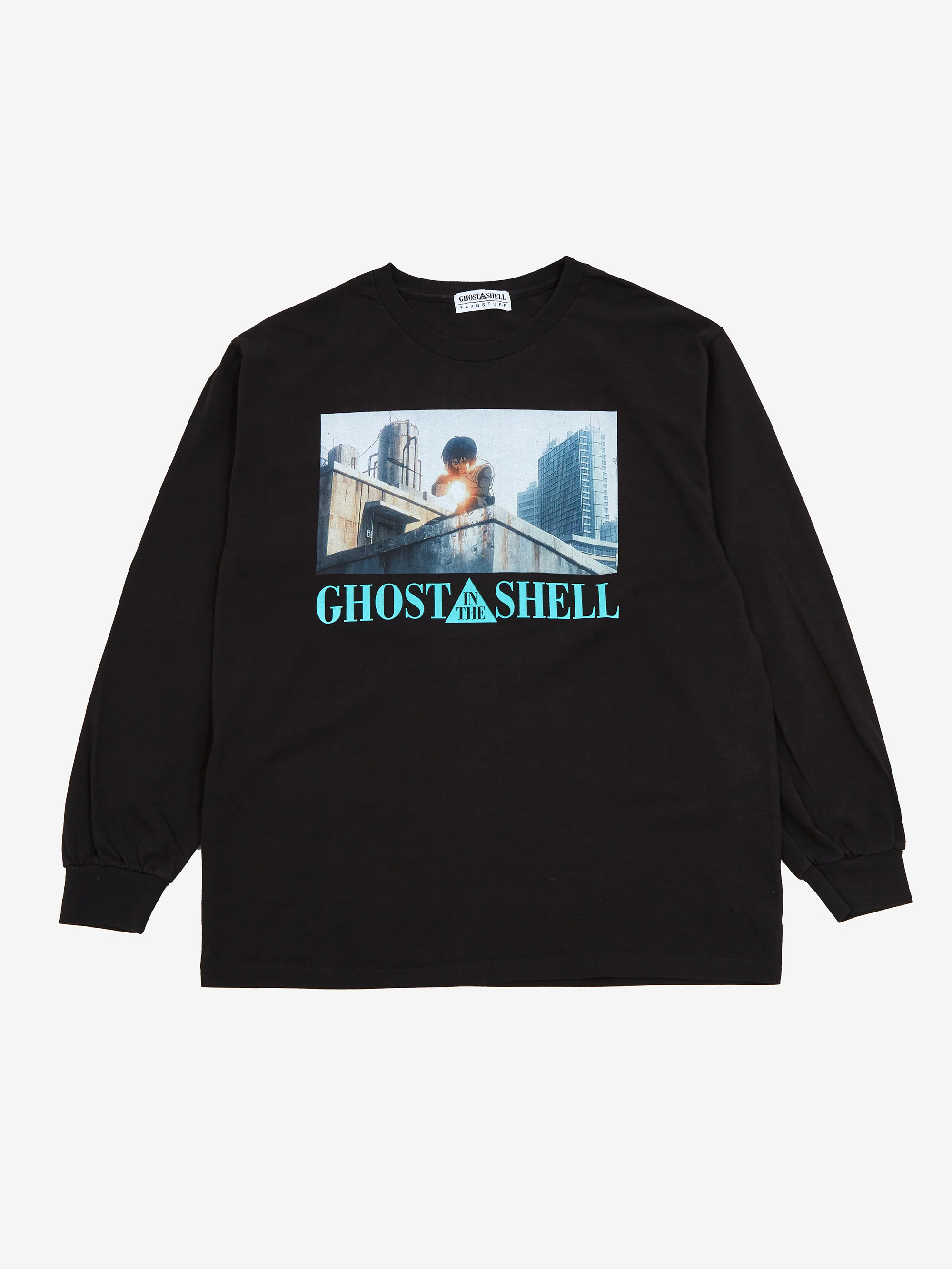 Flagstuff Kusanagi Long Sleeve T-Shirt - Black