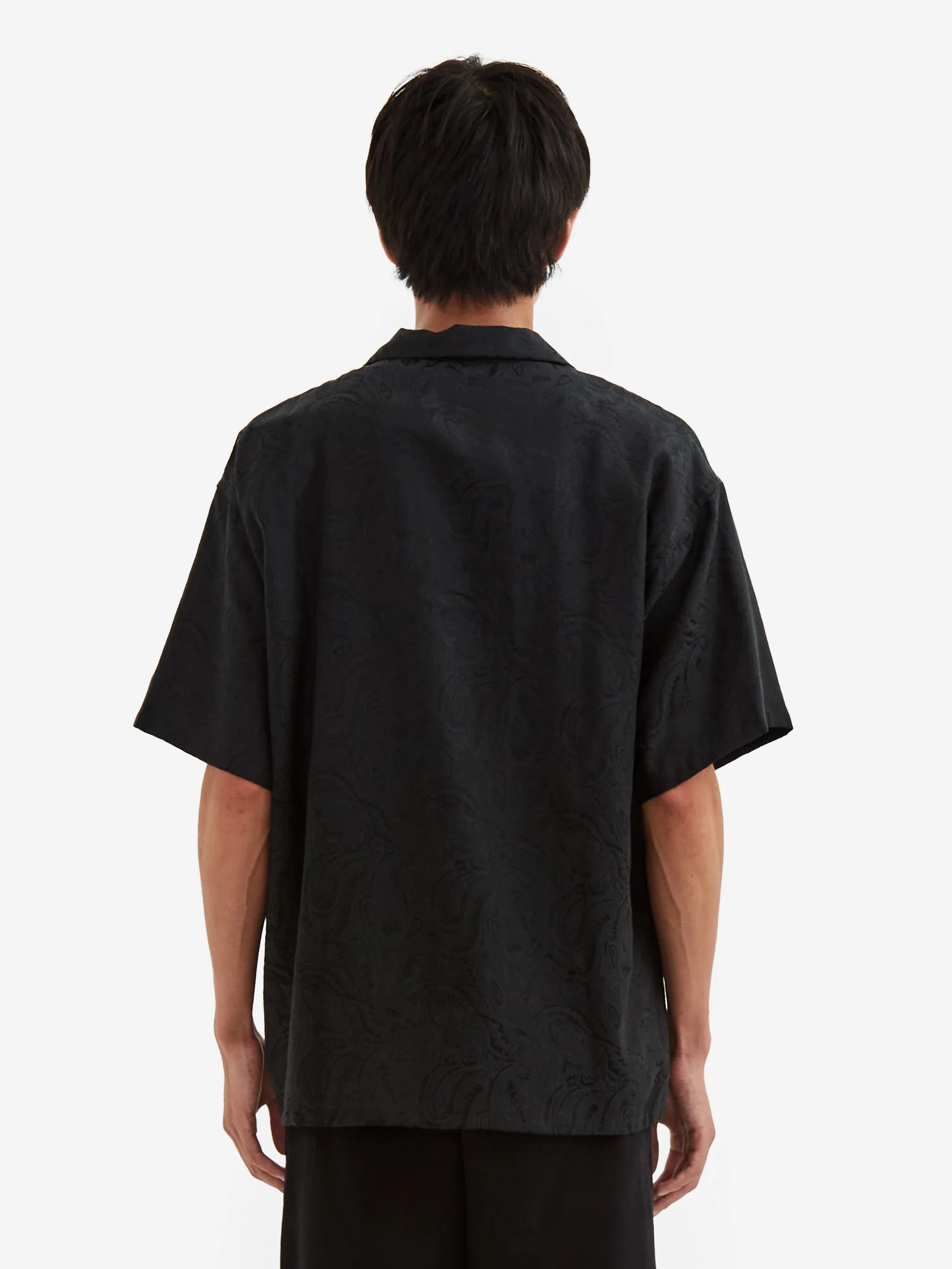 Flagstuff Original Paisley Shortsleeve Shirt - Black - Image 7
