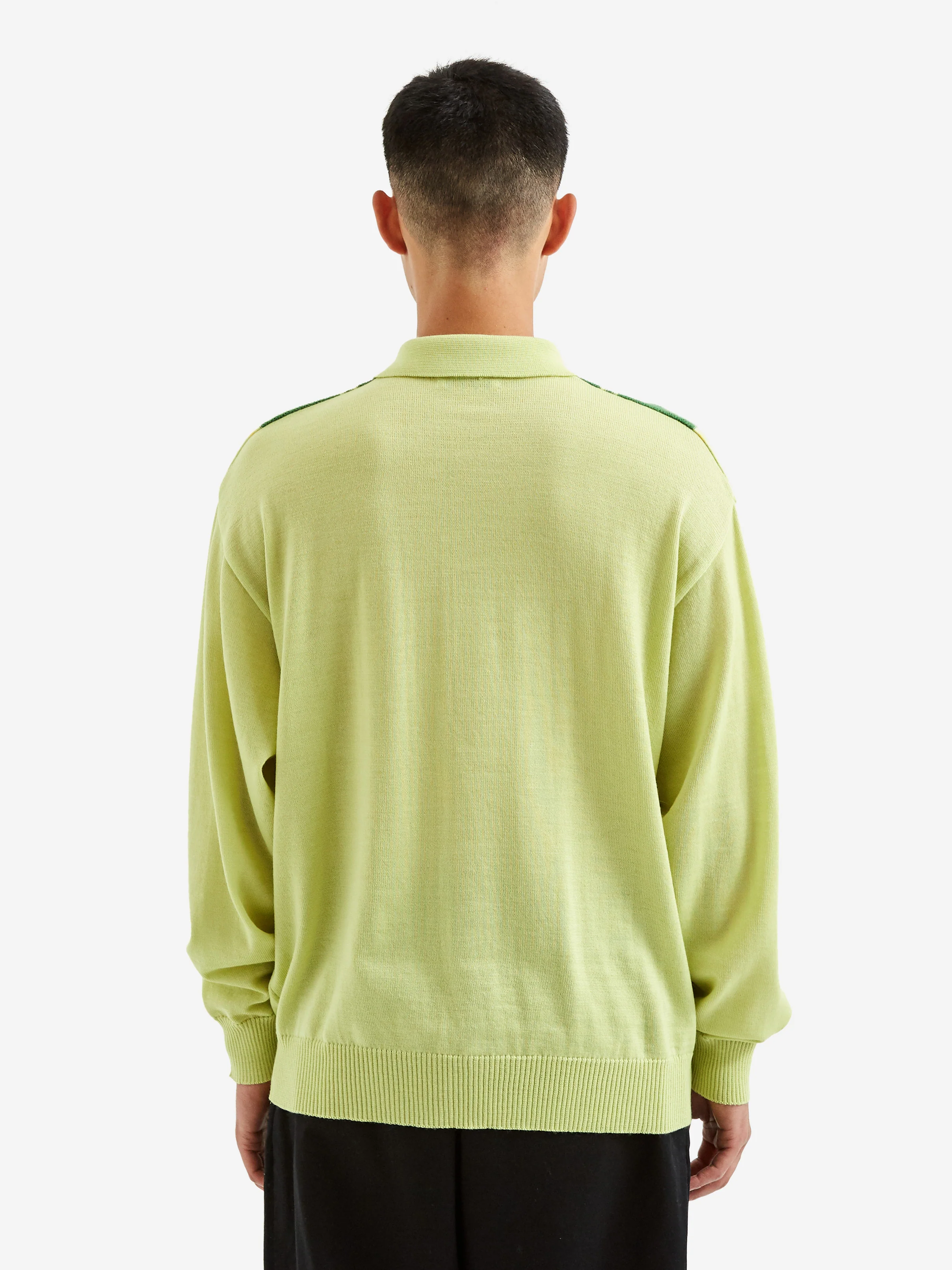 Flagstuff Stripe Cardigan - Green - Image 7