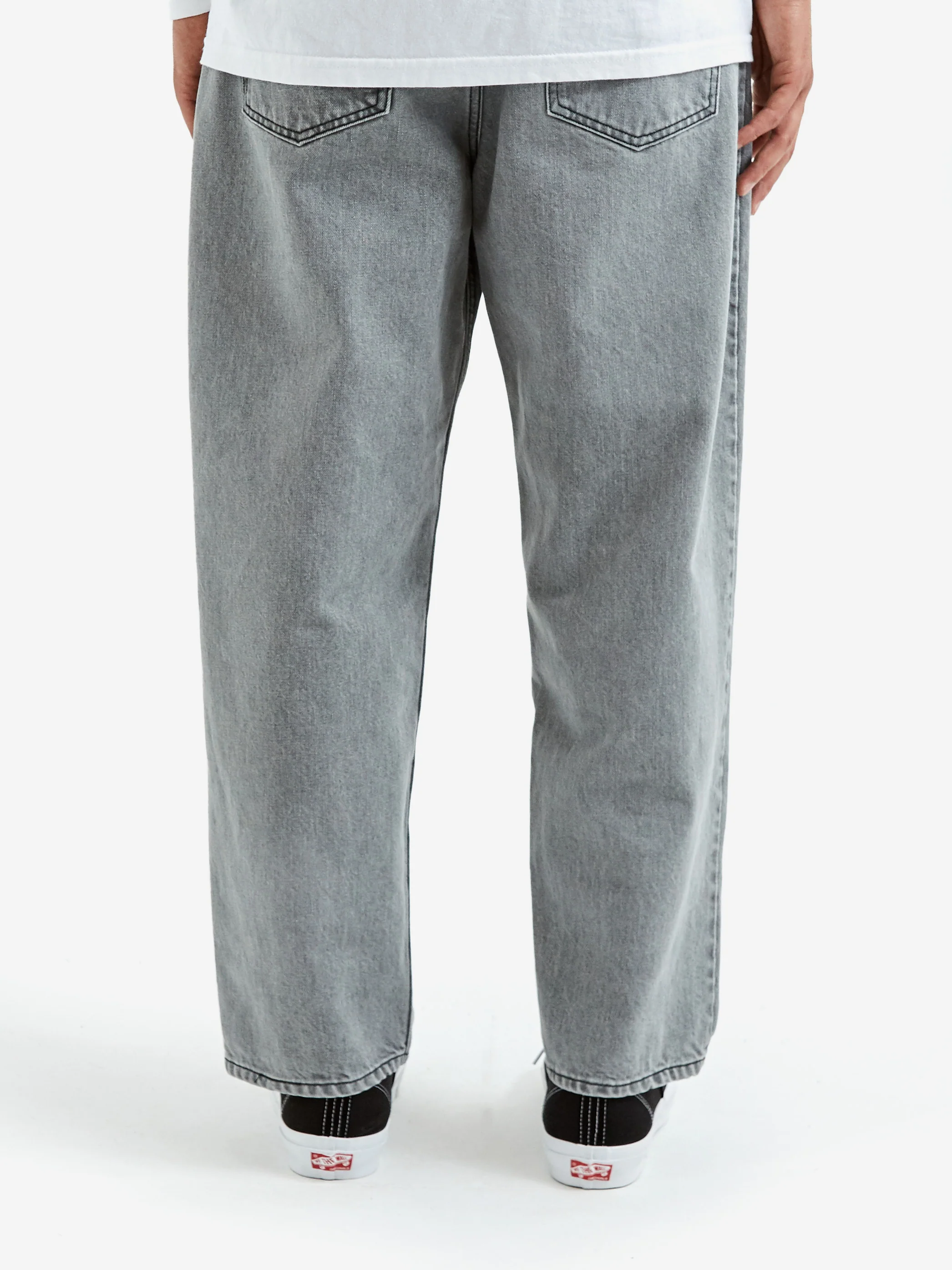 Flagstuff Washed Baggie Denim Pant - Black - Image 6