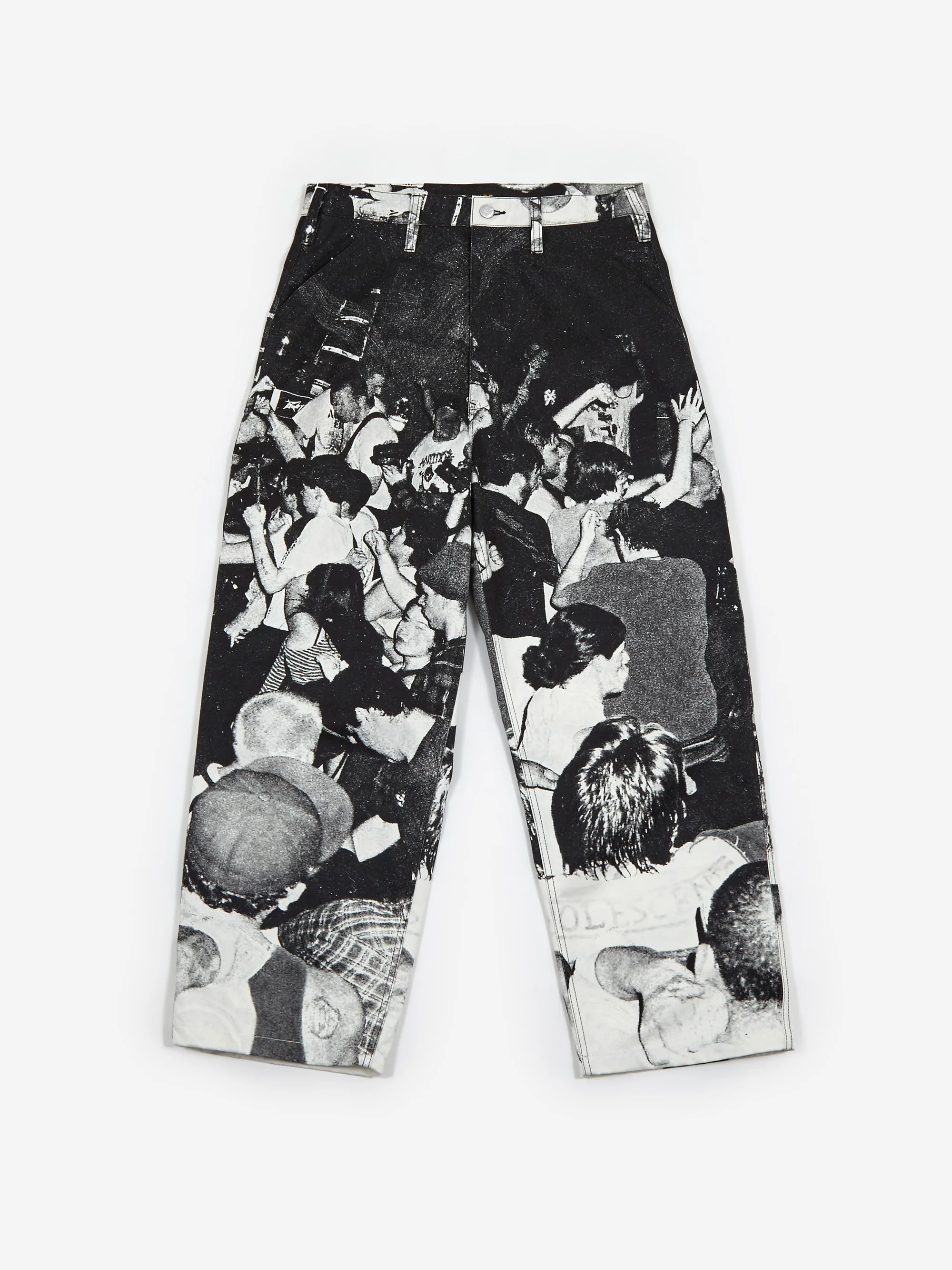 Flagstuff x Alexis Gross Original Photo Print Work Pant - Black