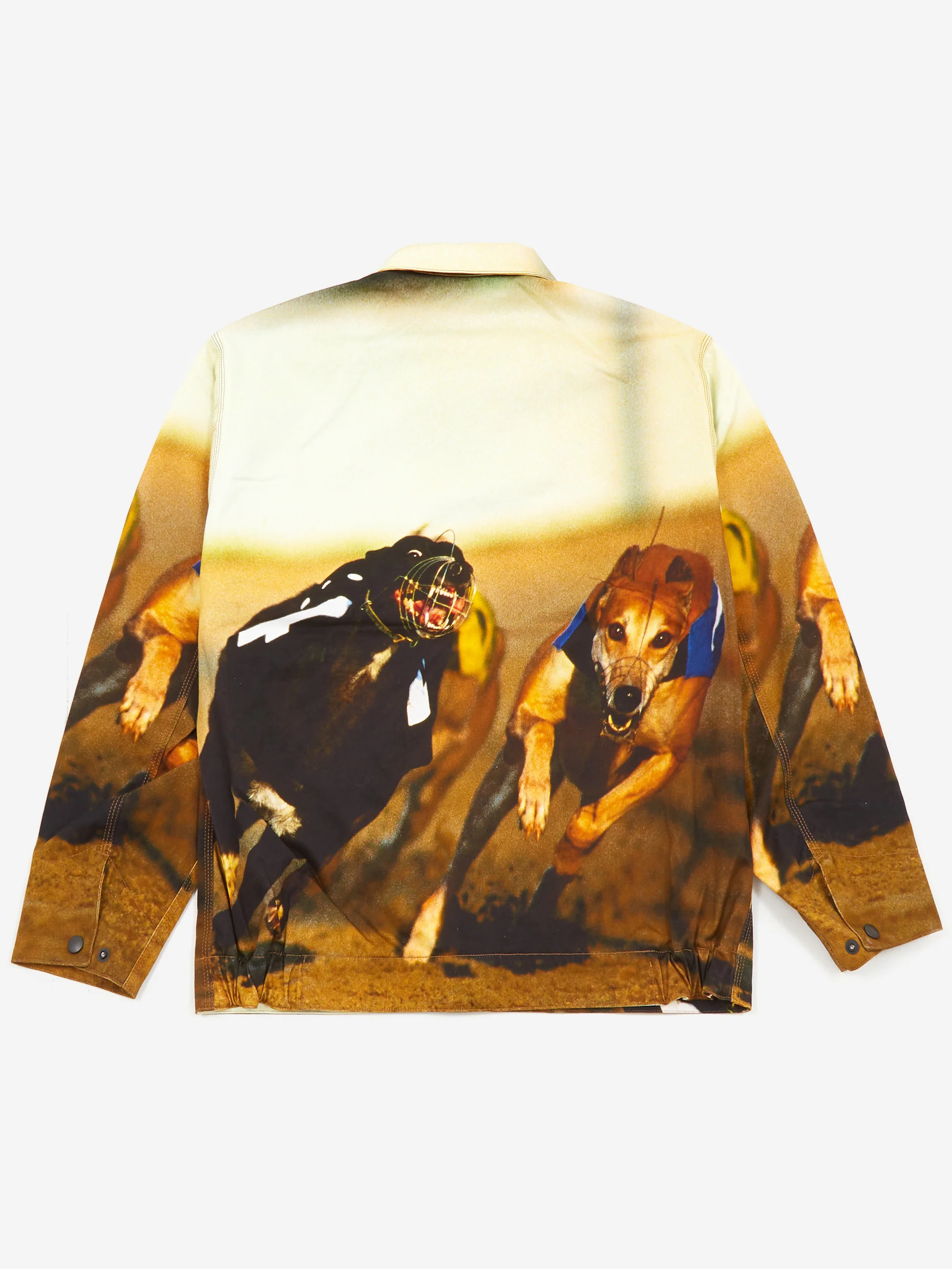 Flagstuff x Blur Parklife Jacket - Yellow - Image 4