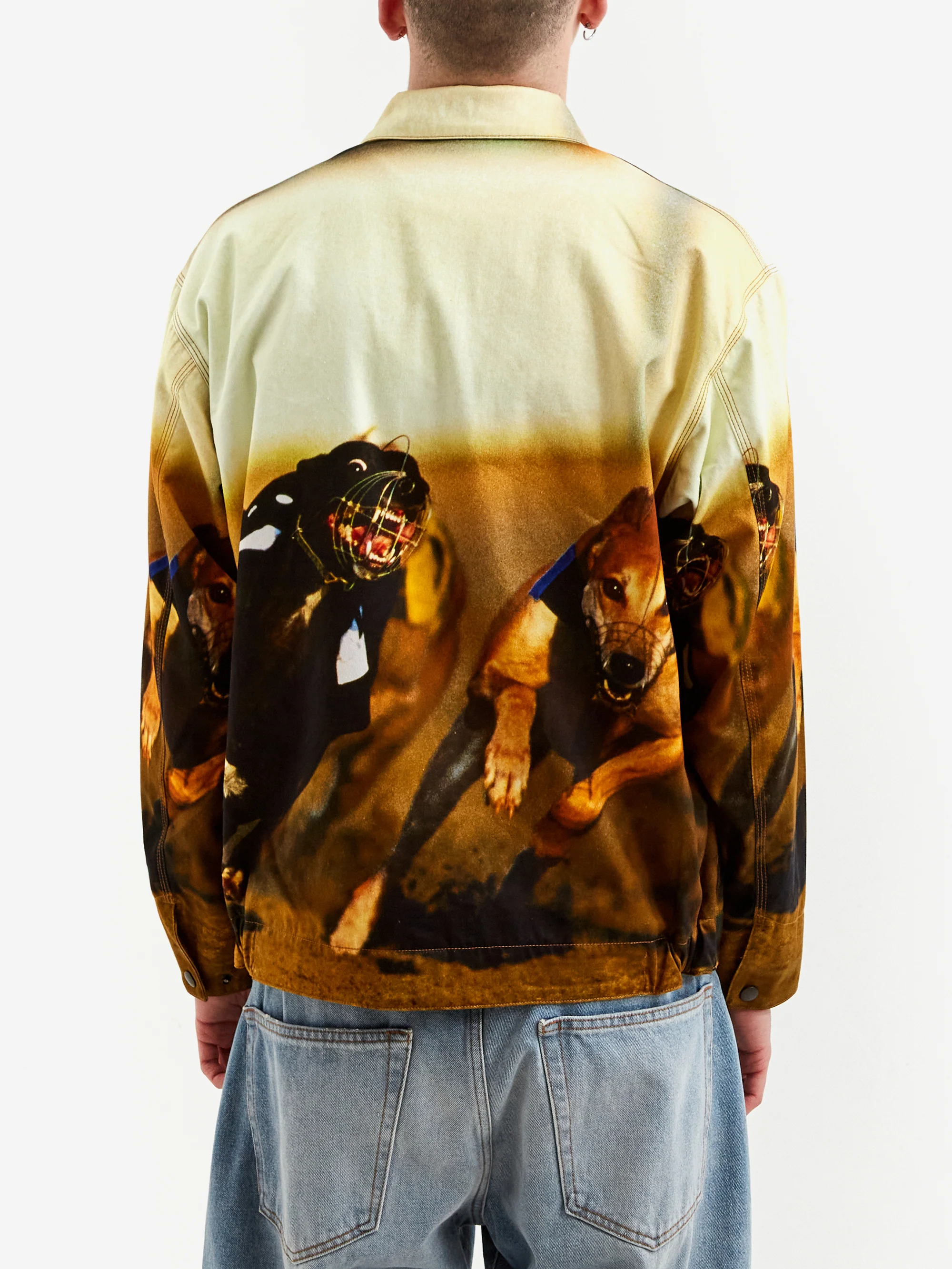 Flagstuff x Blur Parklife Jacket - Yellow - Image 6