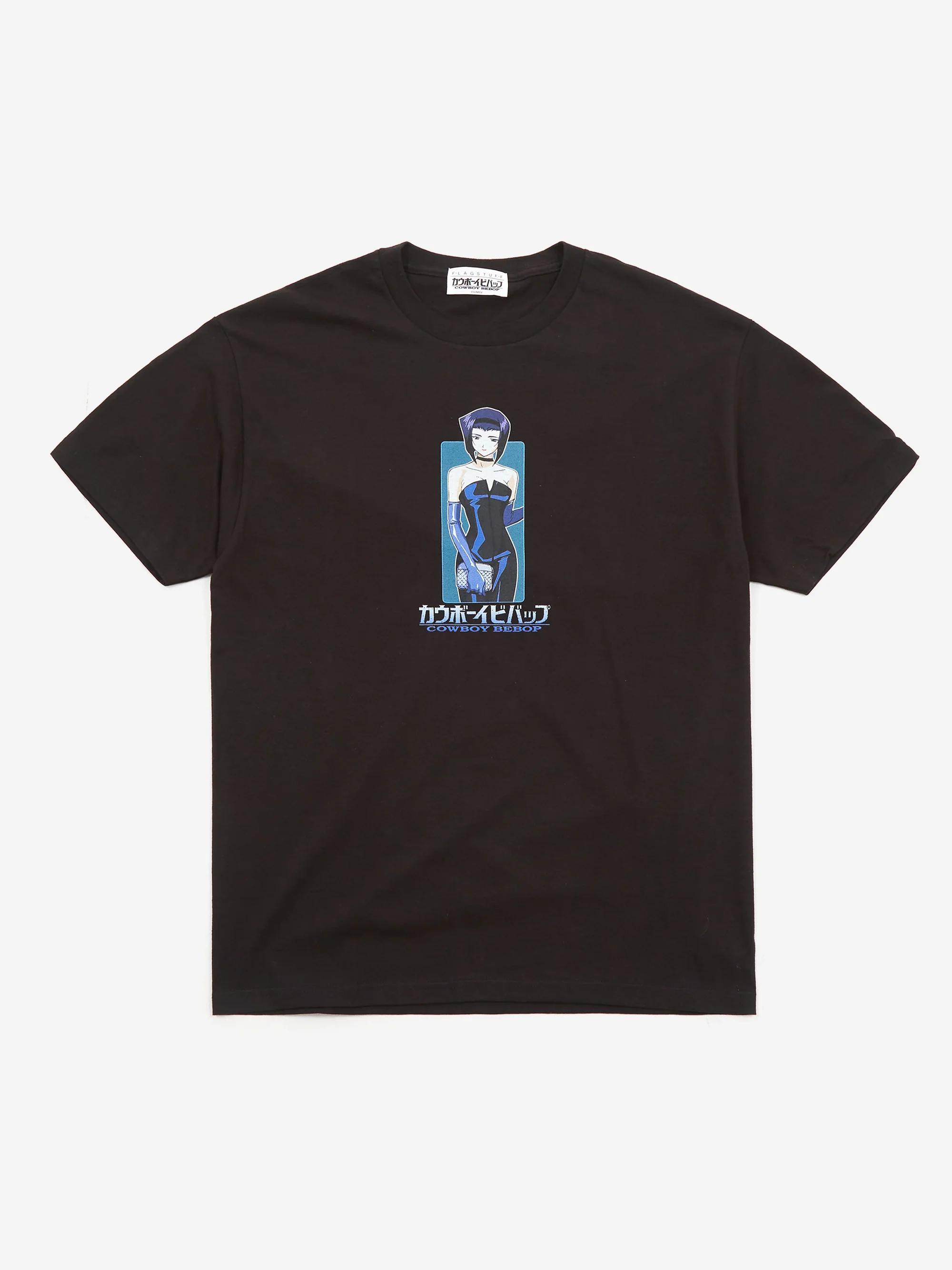 Flagstuff x Cowboy Bebop “FAYE-01" Tee - Black